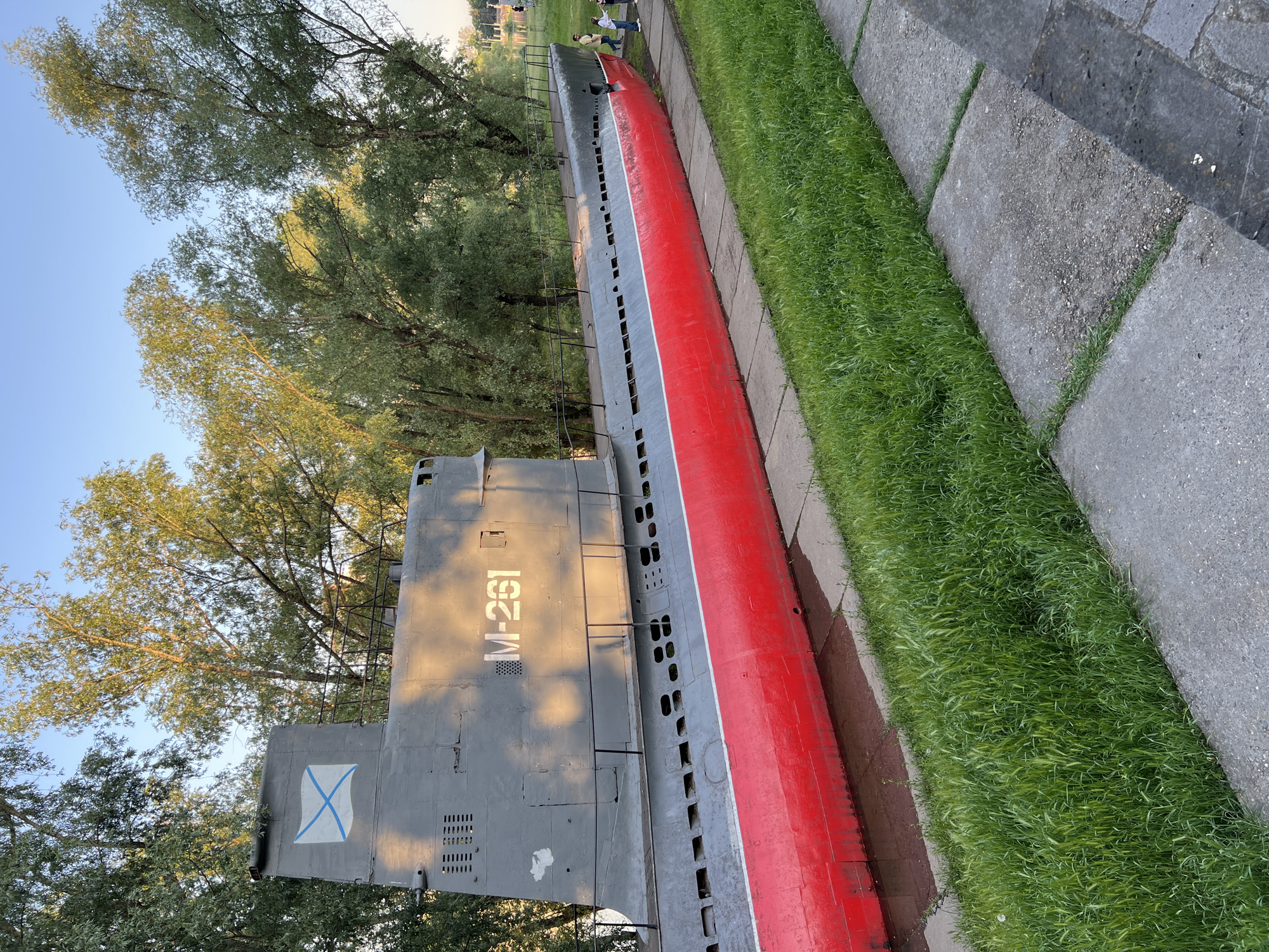Visitor documents Soviet military memorial park in Krasnodar, Russia