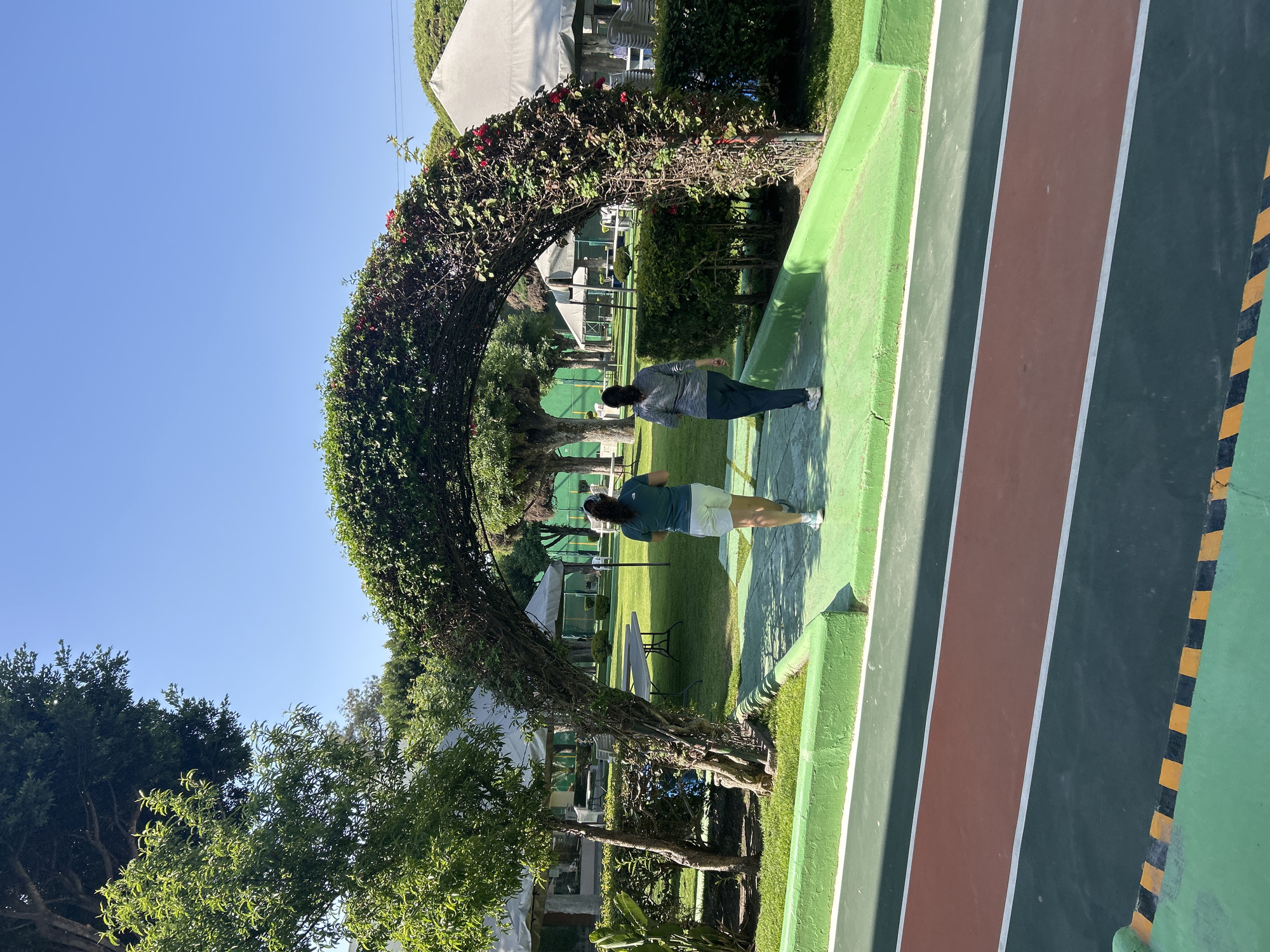 Weekend leisure activities captured at Puebla recreational facility