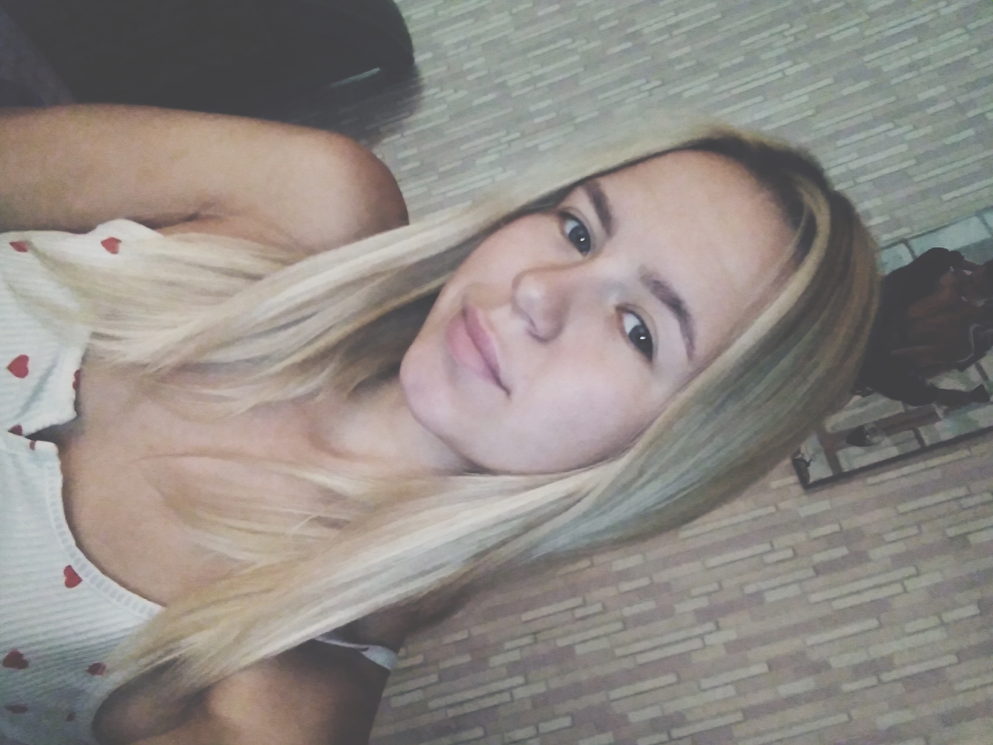 Indoor selfie session in Radisne, Ukraine