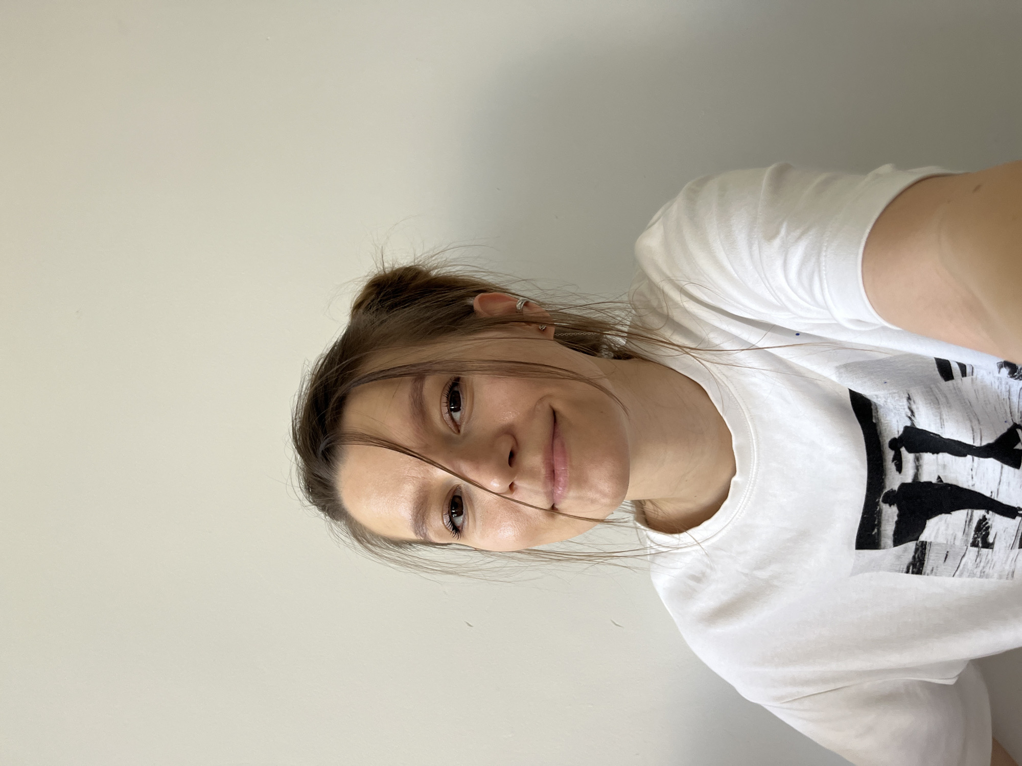 Getting ready in Limassol: selfies and makeup in a bathroom