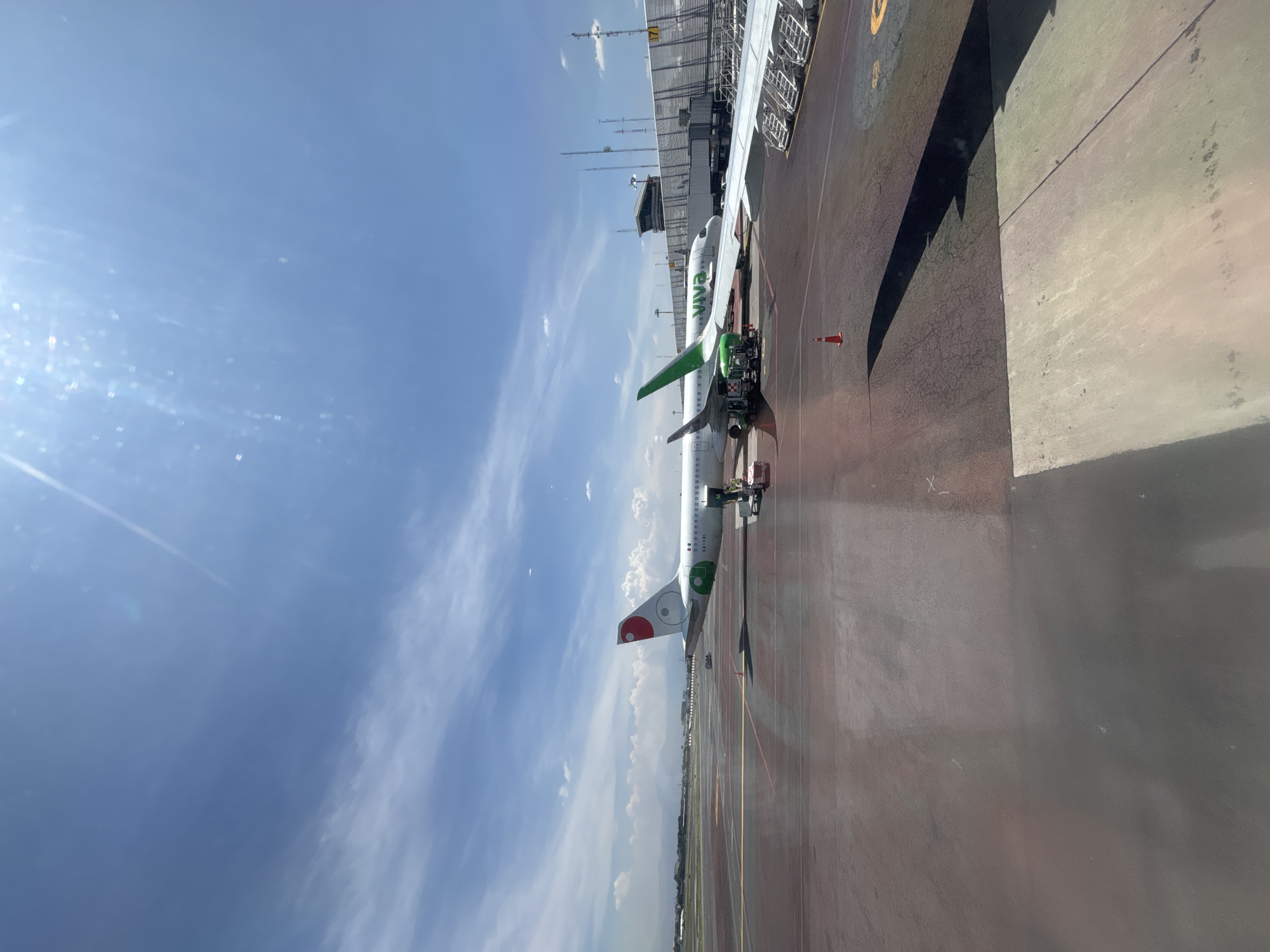 Boarding time at Mexico City International Airport