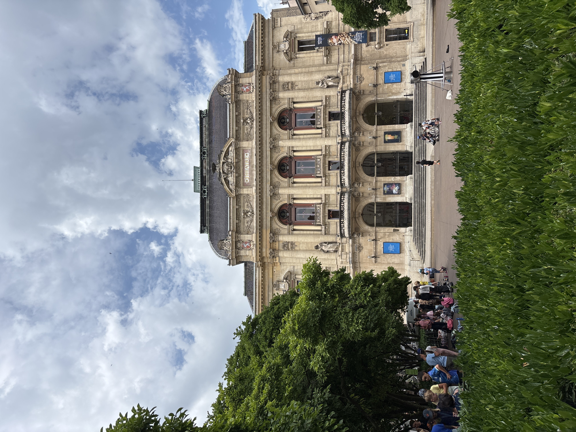 Morning documentation of Lyon's Opéra and riverfront architecture