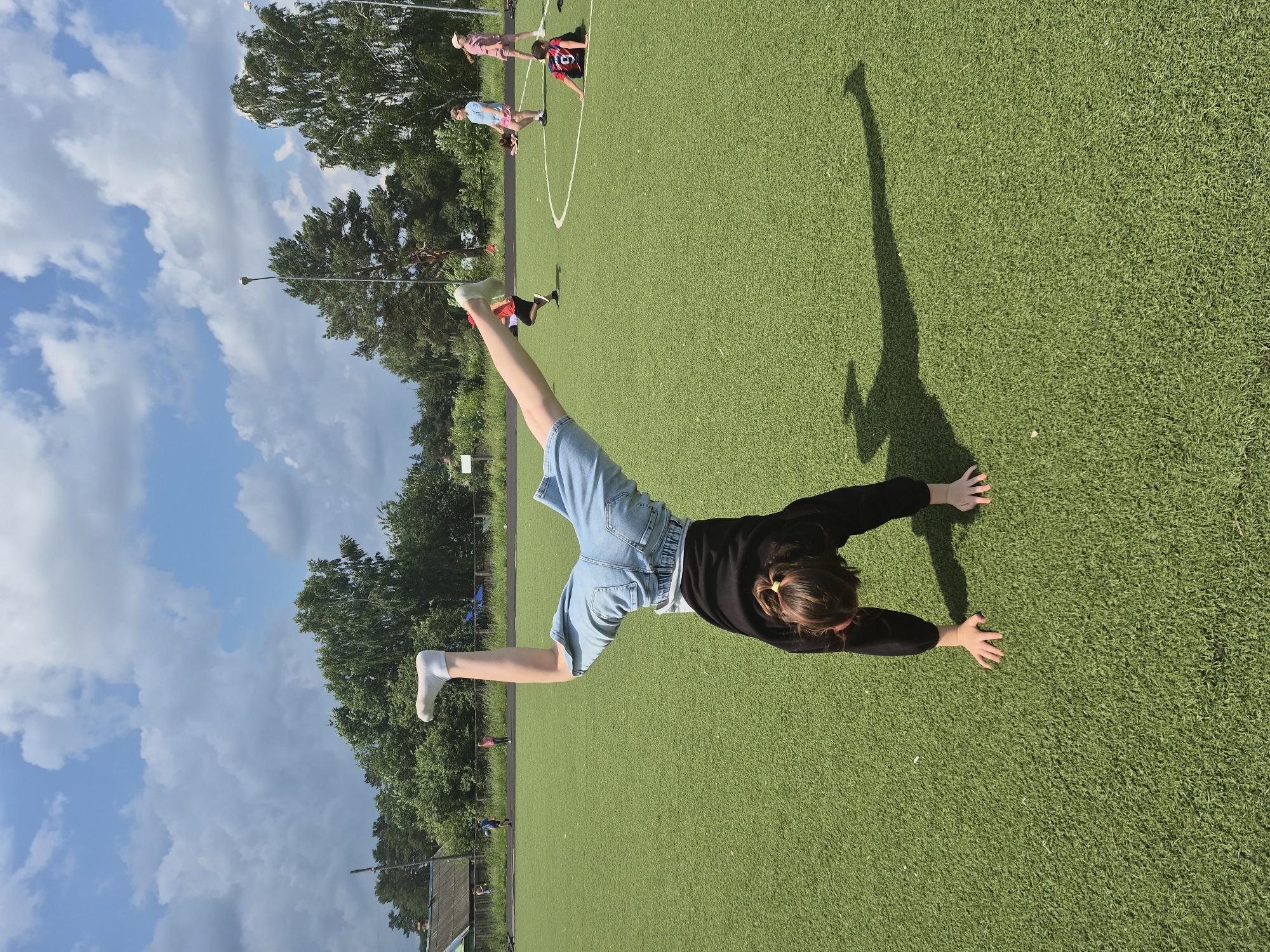 Summer morning in Chaikovsky: gymnastics, kittens, and casual portraits