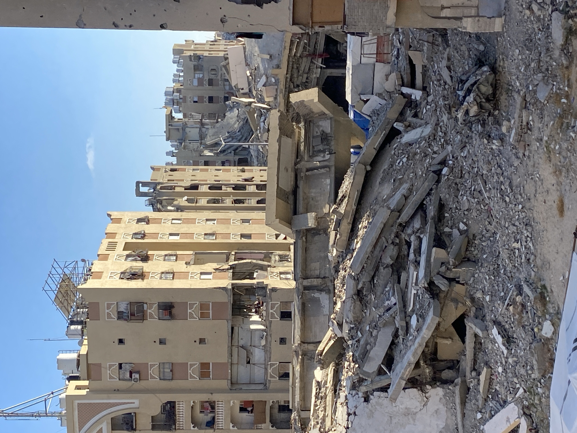 Extensive building damage documented across Khan Yunis, Palestinian Territories