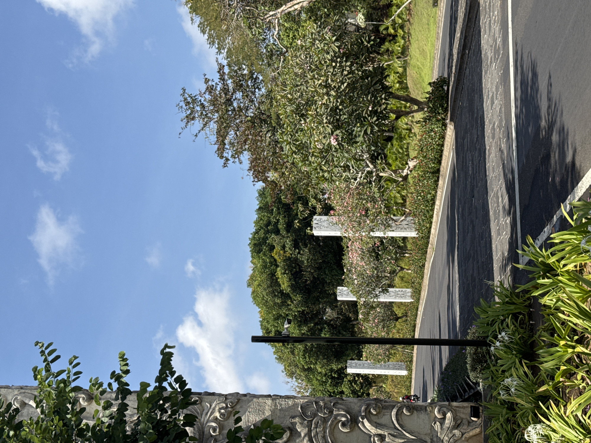 Inside and around GWK Cultural Park, Bali, on a busy morning