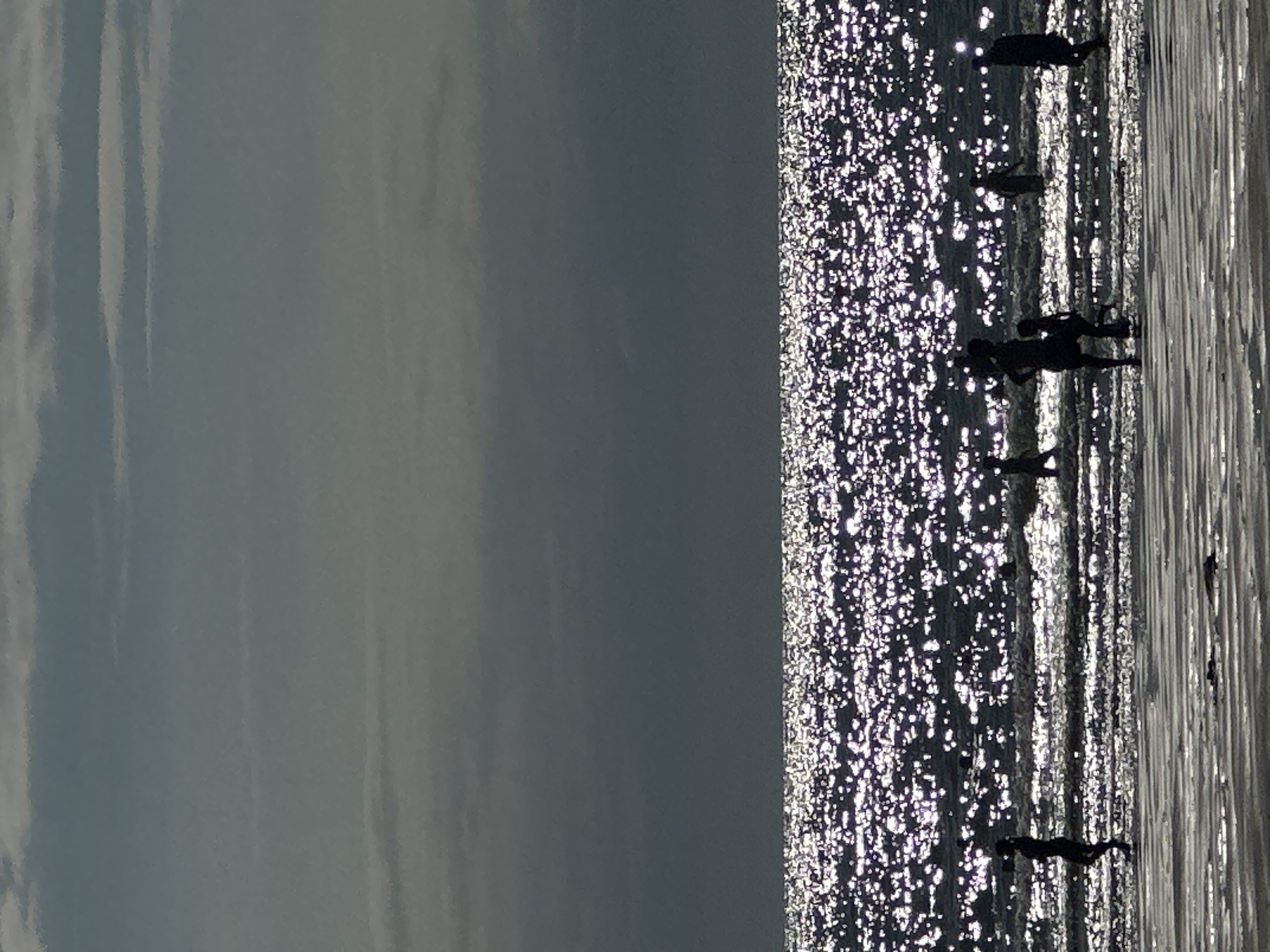 Sunny afternoon on the beach at Berck, France