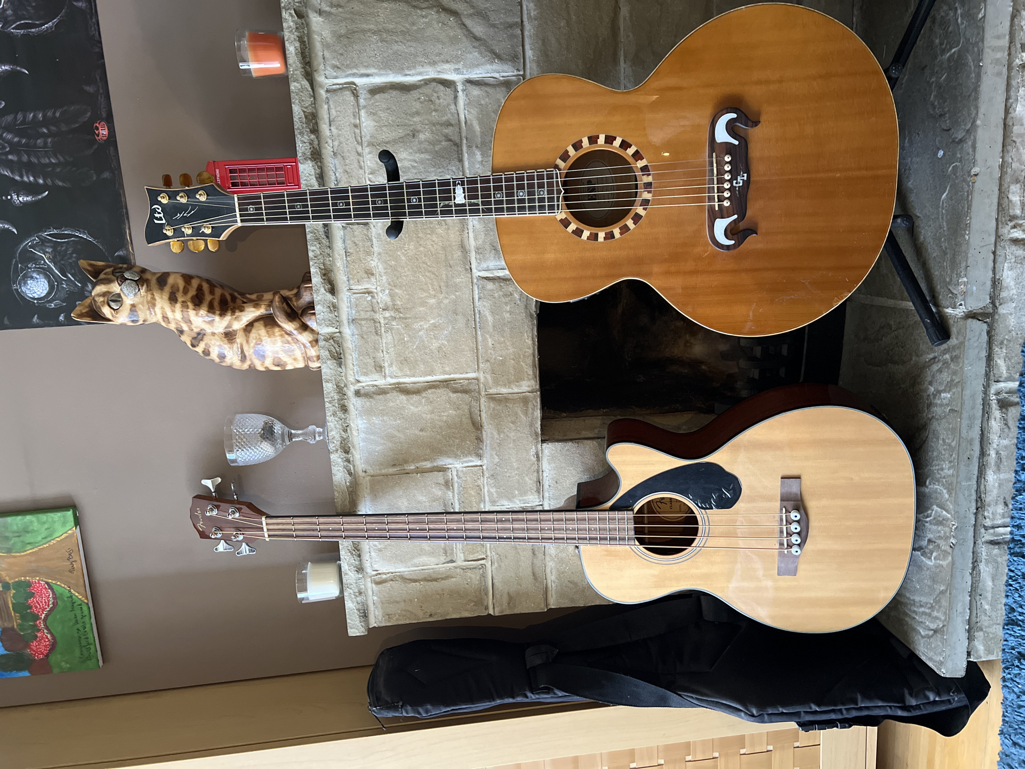 Guitars, cider, and a home office in Guildford