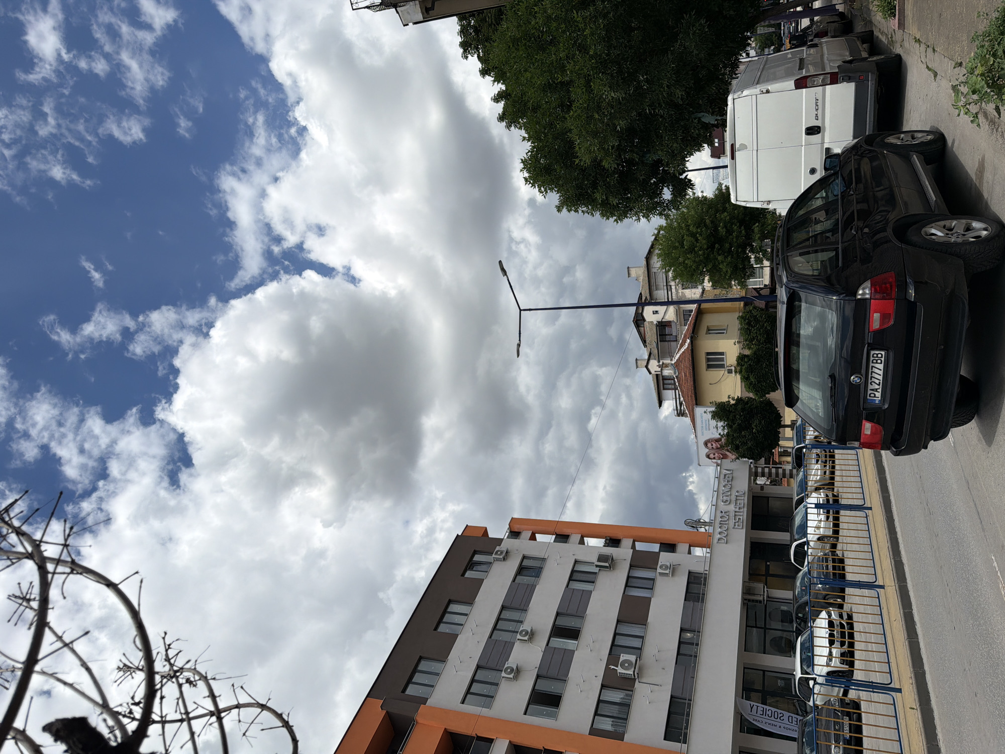 Everyday street scenes documented in Pazardzhik, Bulgaria