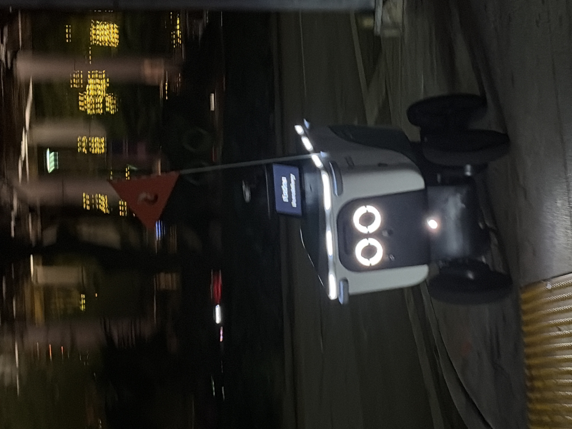 Autonomous delivery robot spotted on Miami sidewalk