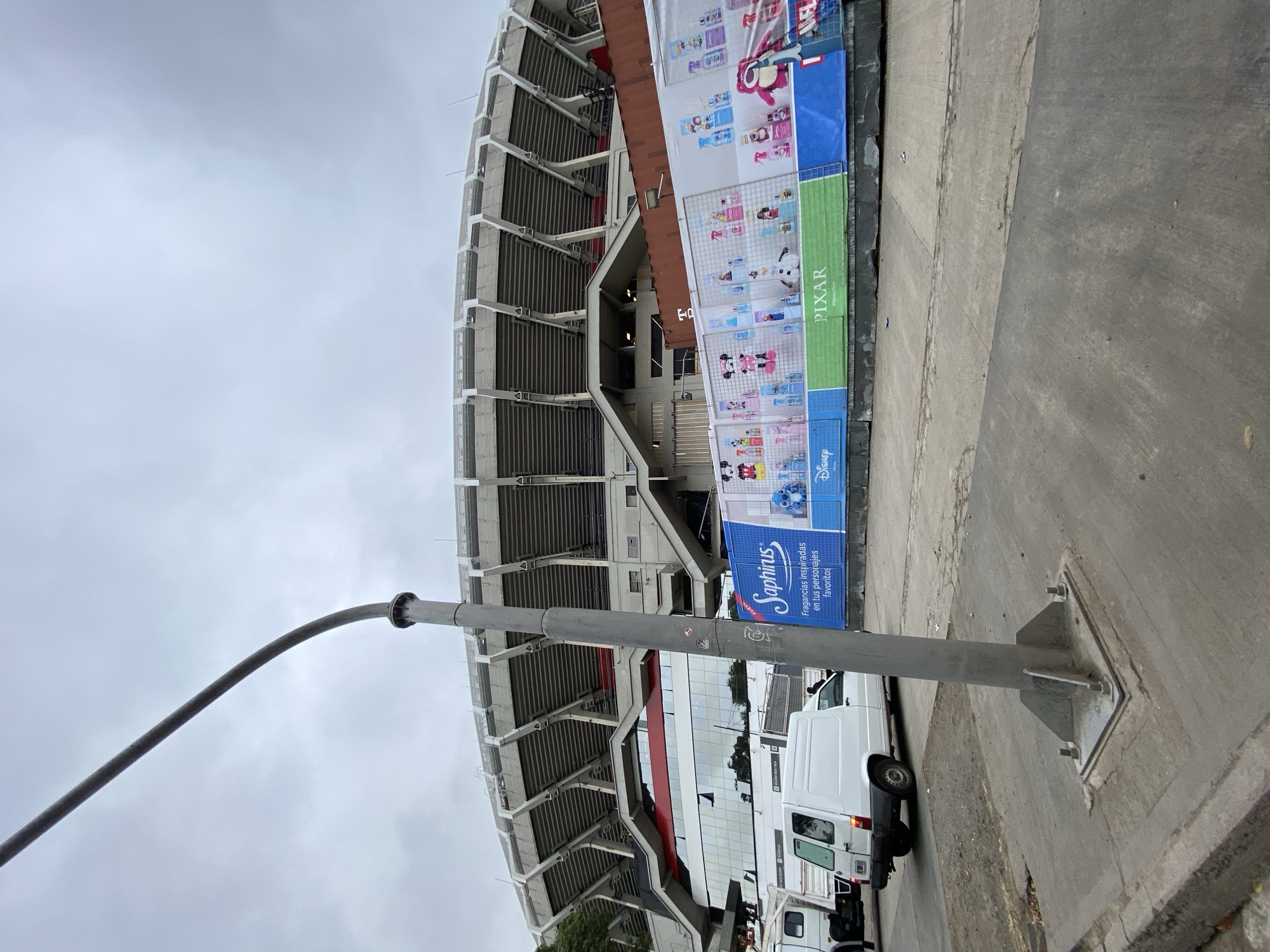 Stadium views captured at Estadio Monumental in Buenos Aires
