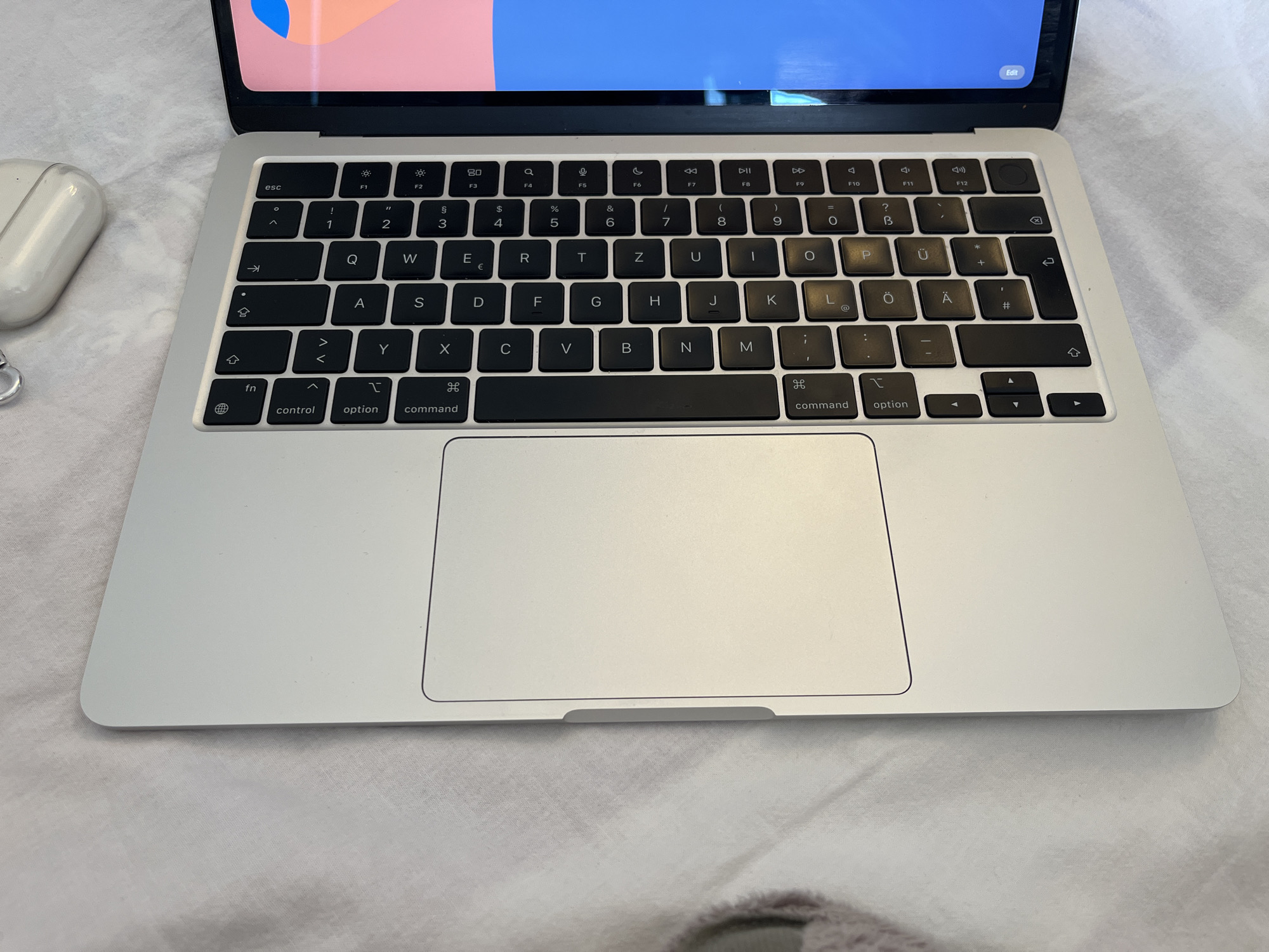 MacBook laptop observed in Aarhus, Denmark