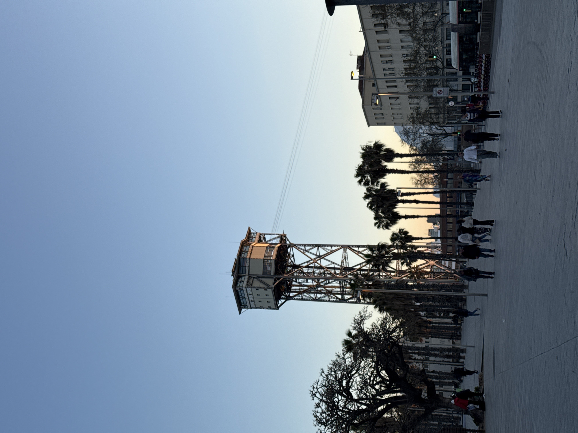 Barcelona waterfront bustling with sunset beach activities