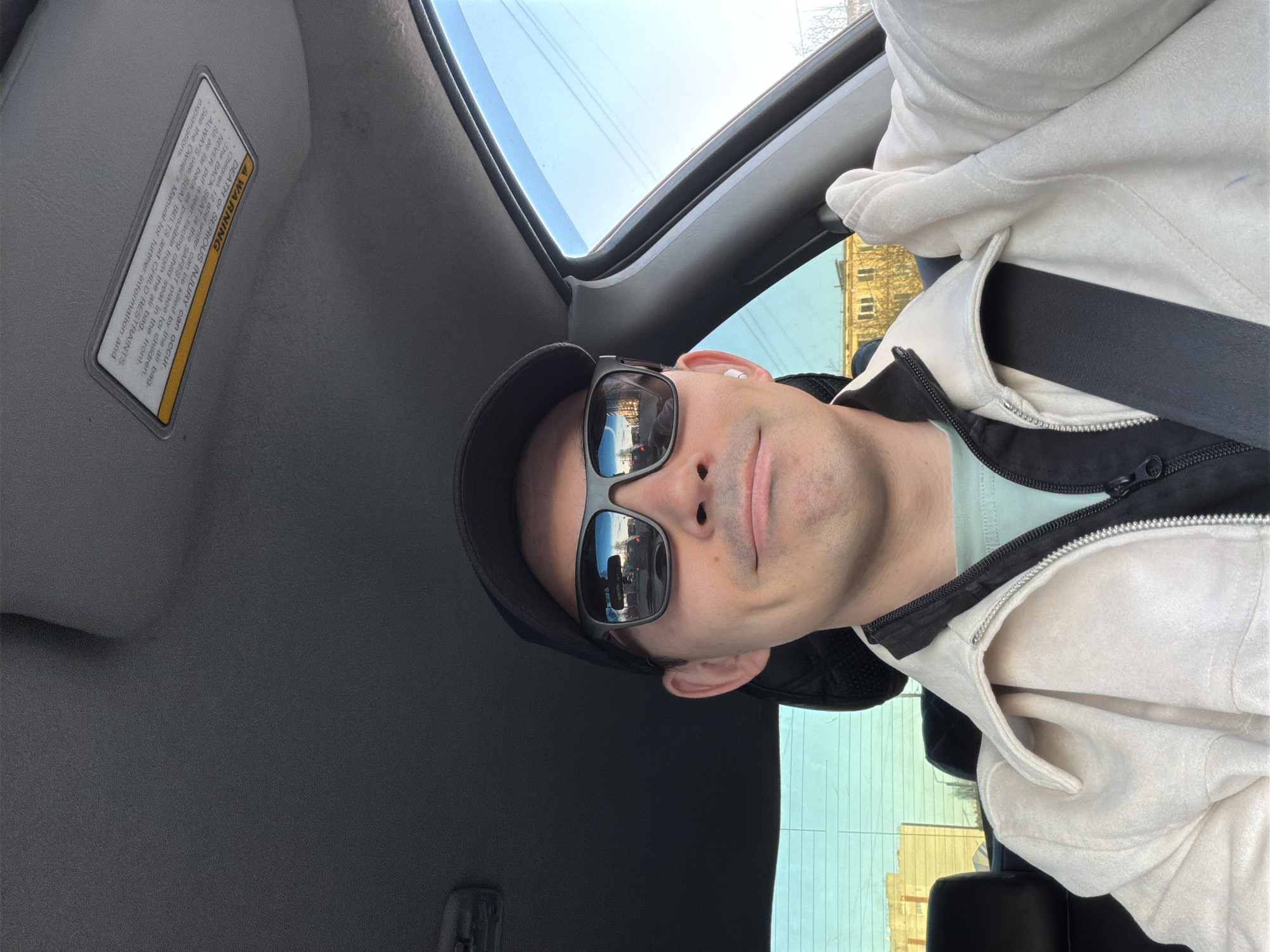 Driver documents brief journey through Izhevsk streets