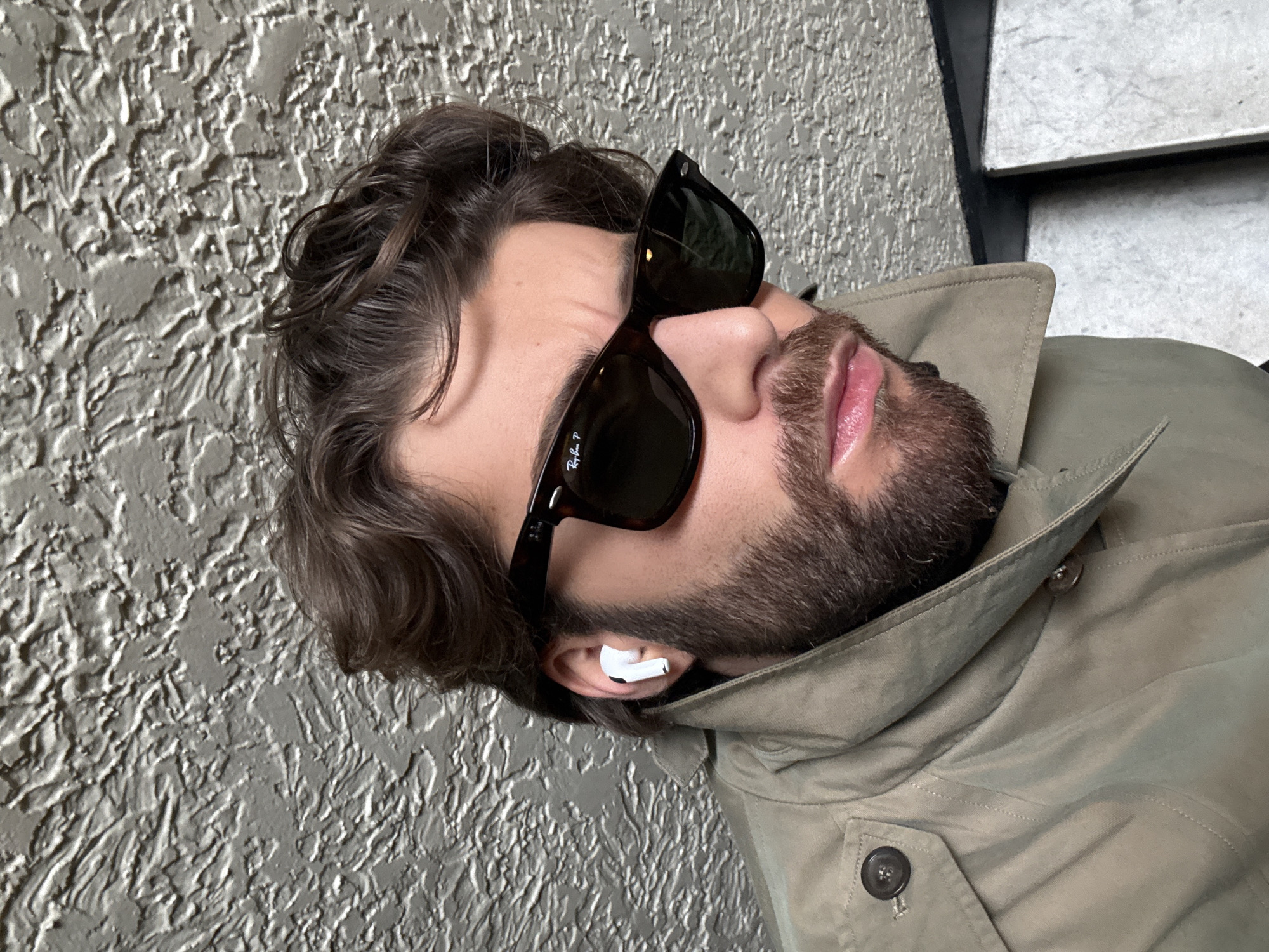 Man takes multiple selfies throughout Montreal apartment