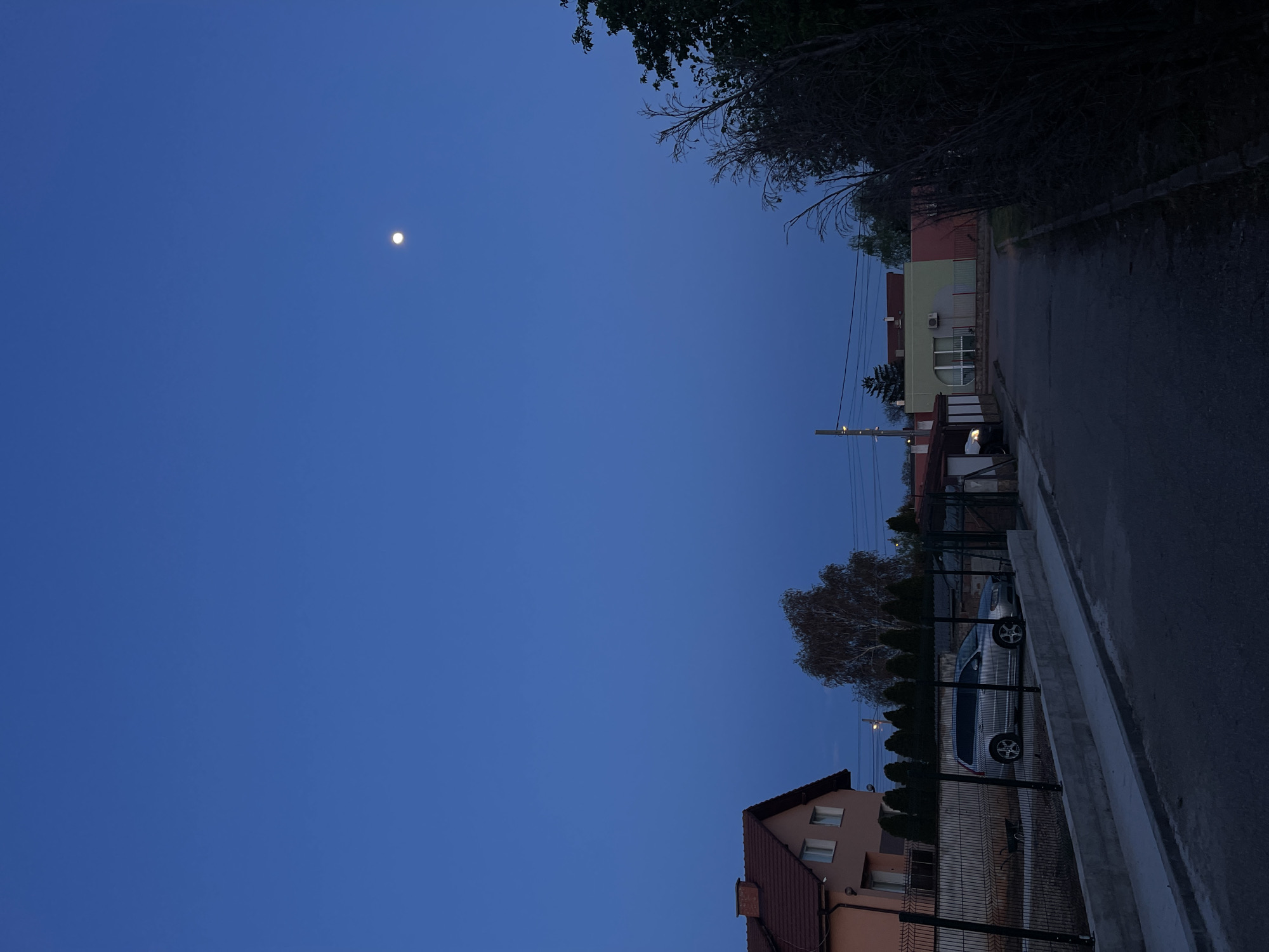 Evening residential scenes documented across Sofia neighborhoods
