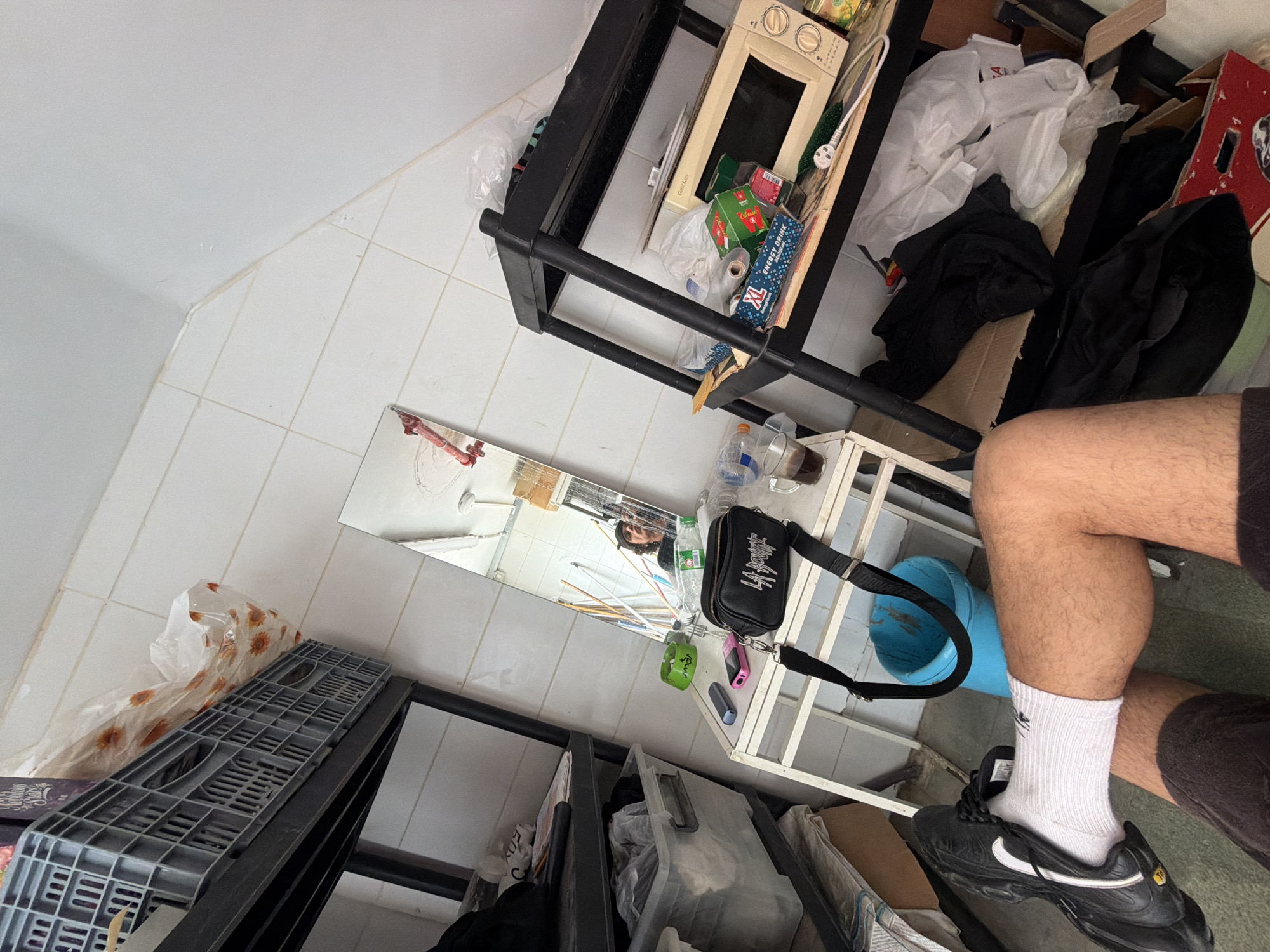 Young man photographed in Hof HaCarmel area, Israel