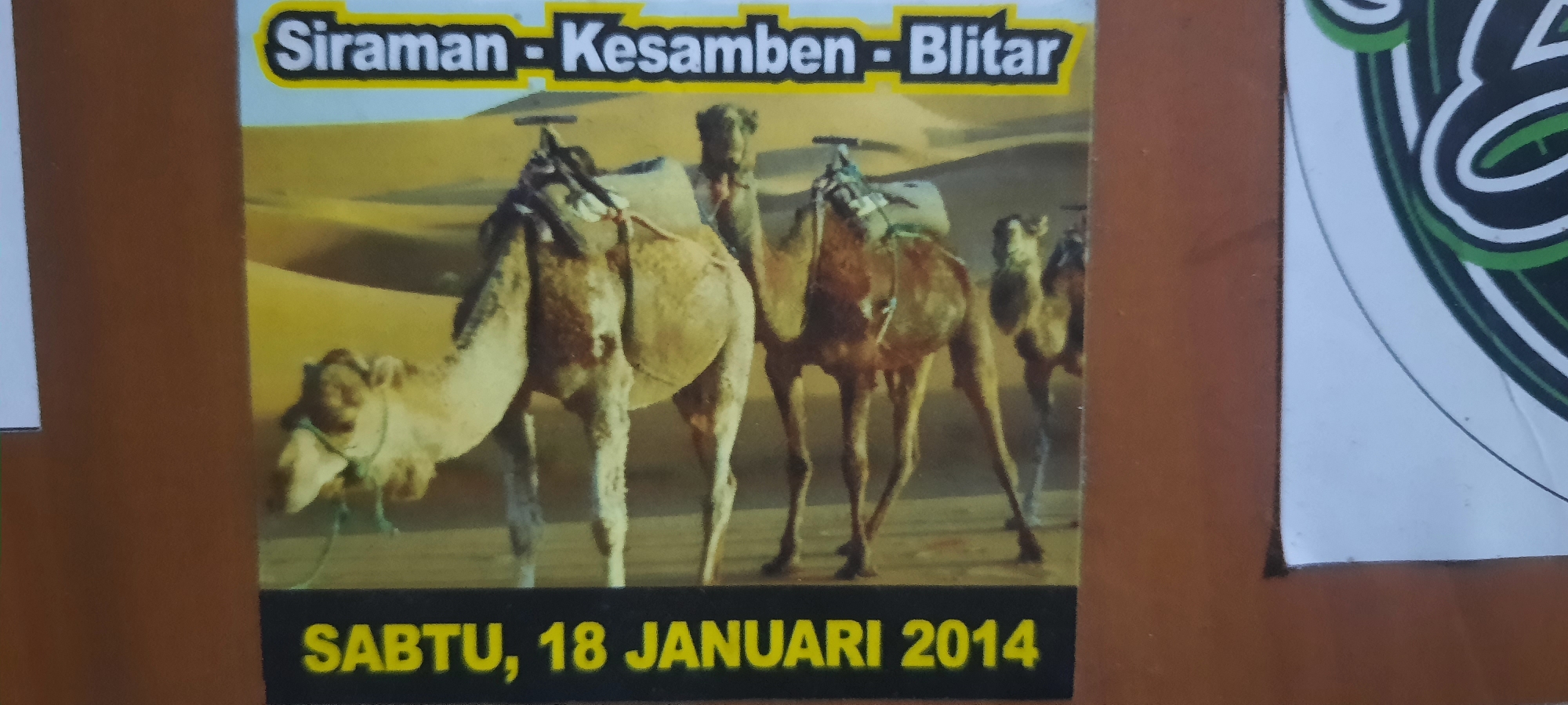 Motivational quote cards and everyday snapshots from rural East Java