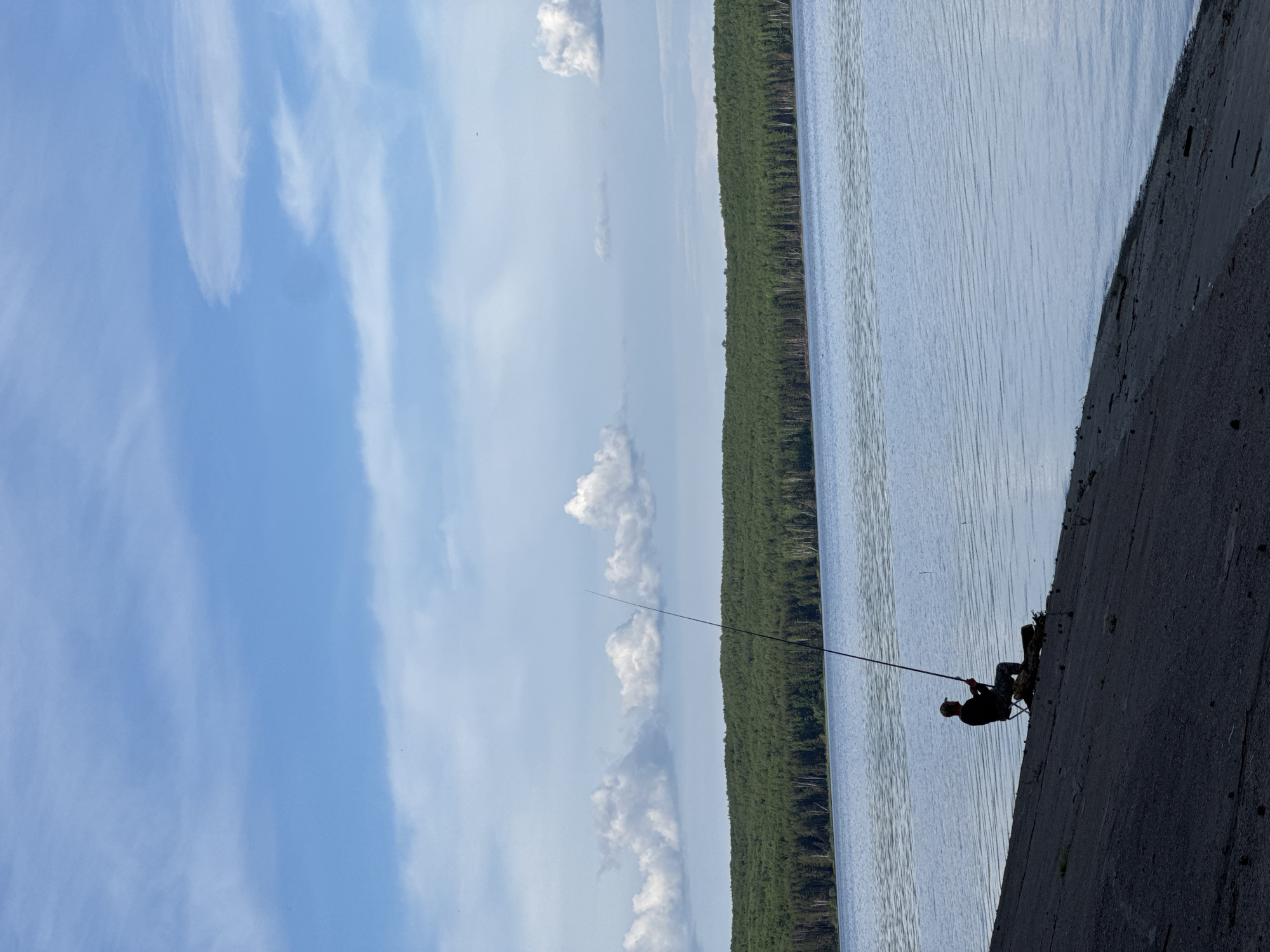 Family afternoon outing documented at Votkinsk Reservoir, Chaikovsky Russia