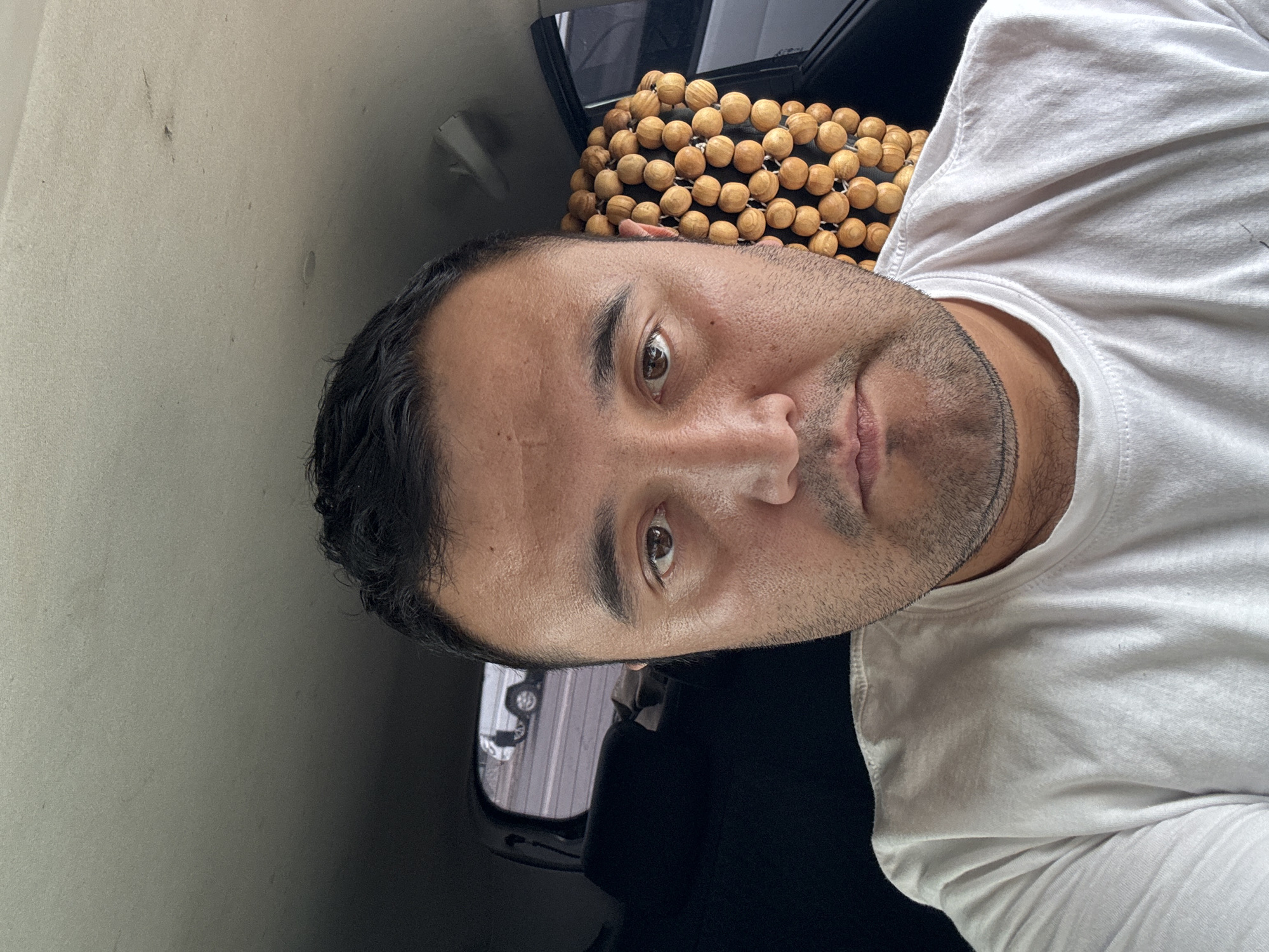Close-up rotated portrait shot in Tashkent