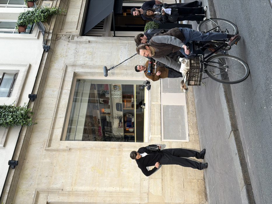 Film Production Spotted in Paris Saint-Germain District