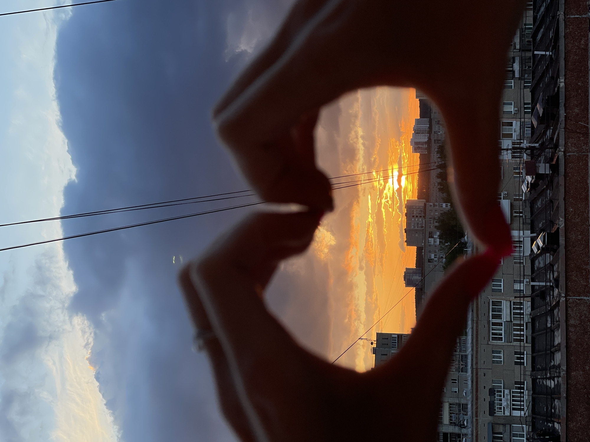 Everyday moments captured across Izhevsk during late afternoon sunset
