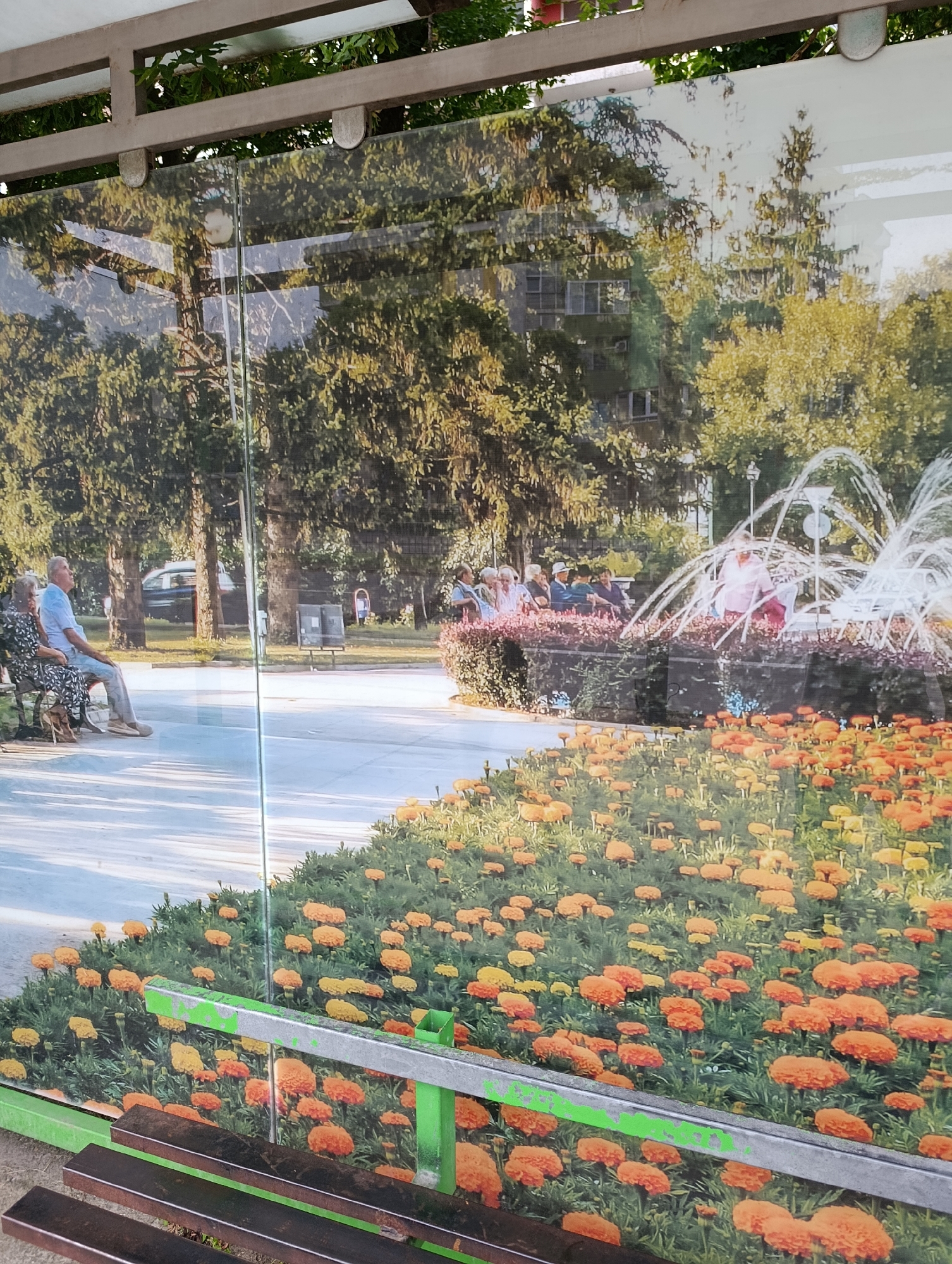 Ordinary street life documented in Razgrad, Bulgaria