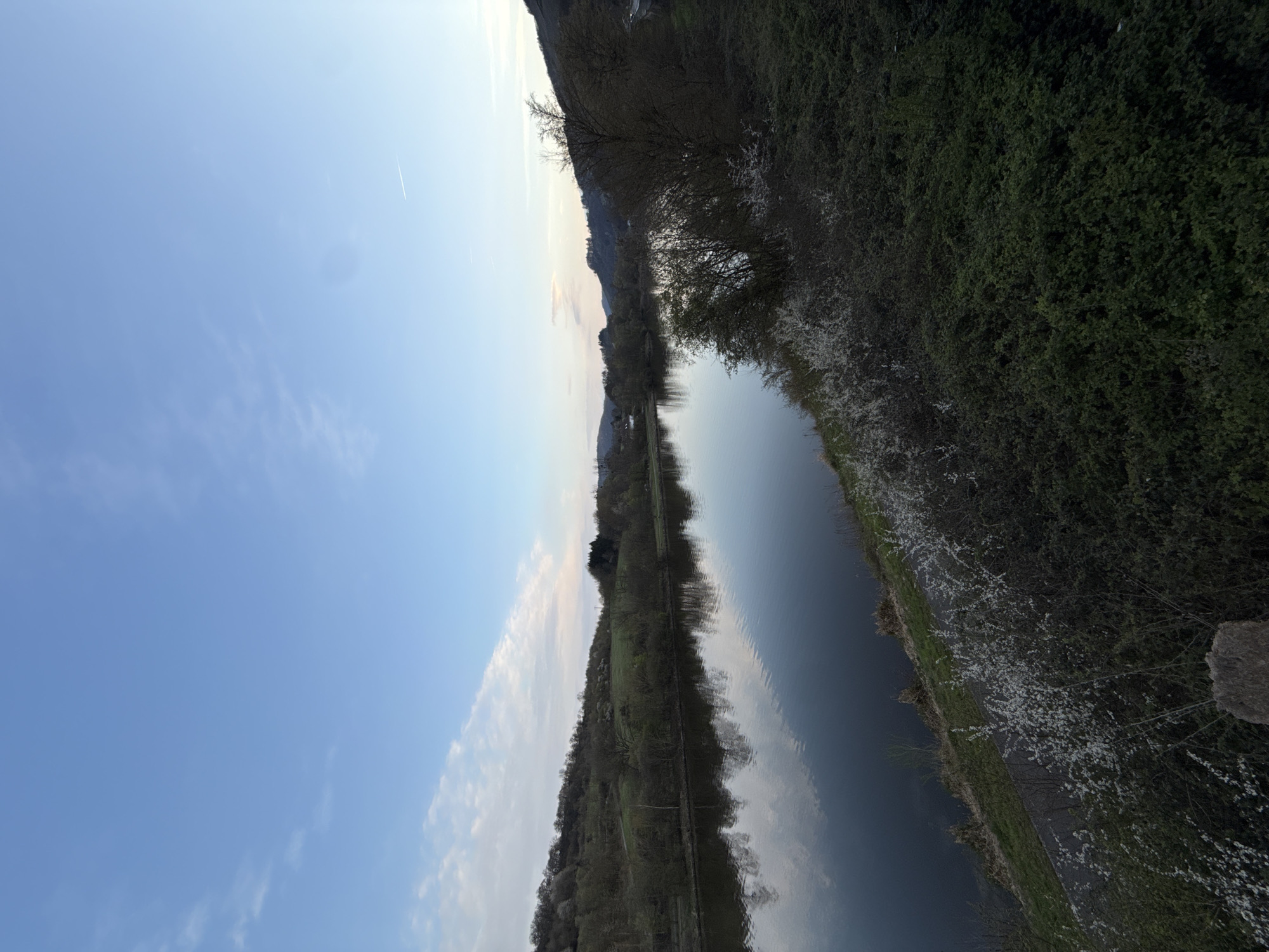Waterway scenes captured by witnesses in rural settings
