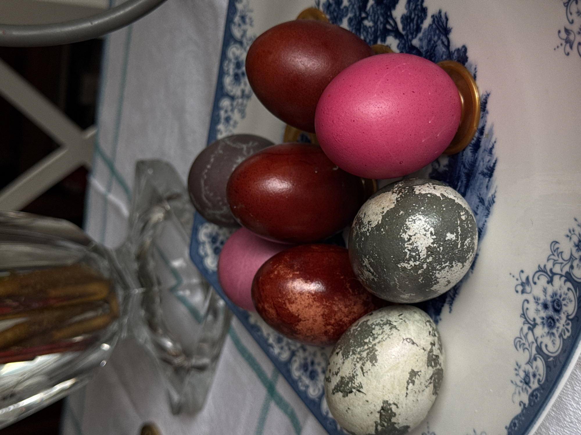 Moscow resident documents Easter celebration with eggs, cakes, dog