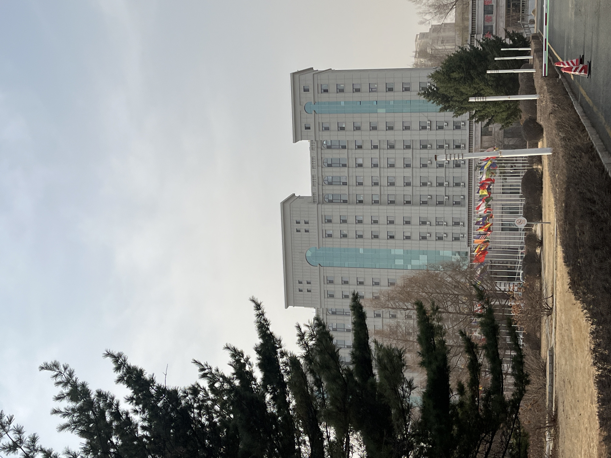 Overcast morning cityscape captured in Changchun, China