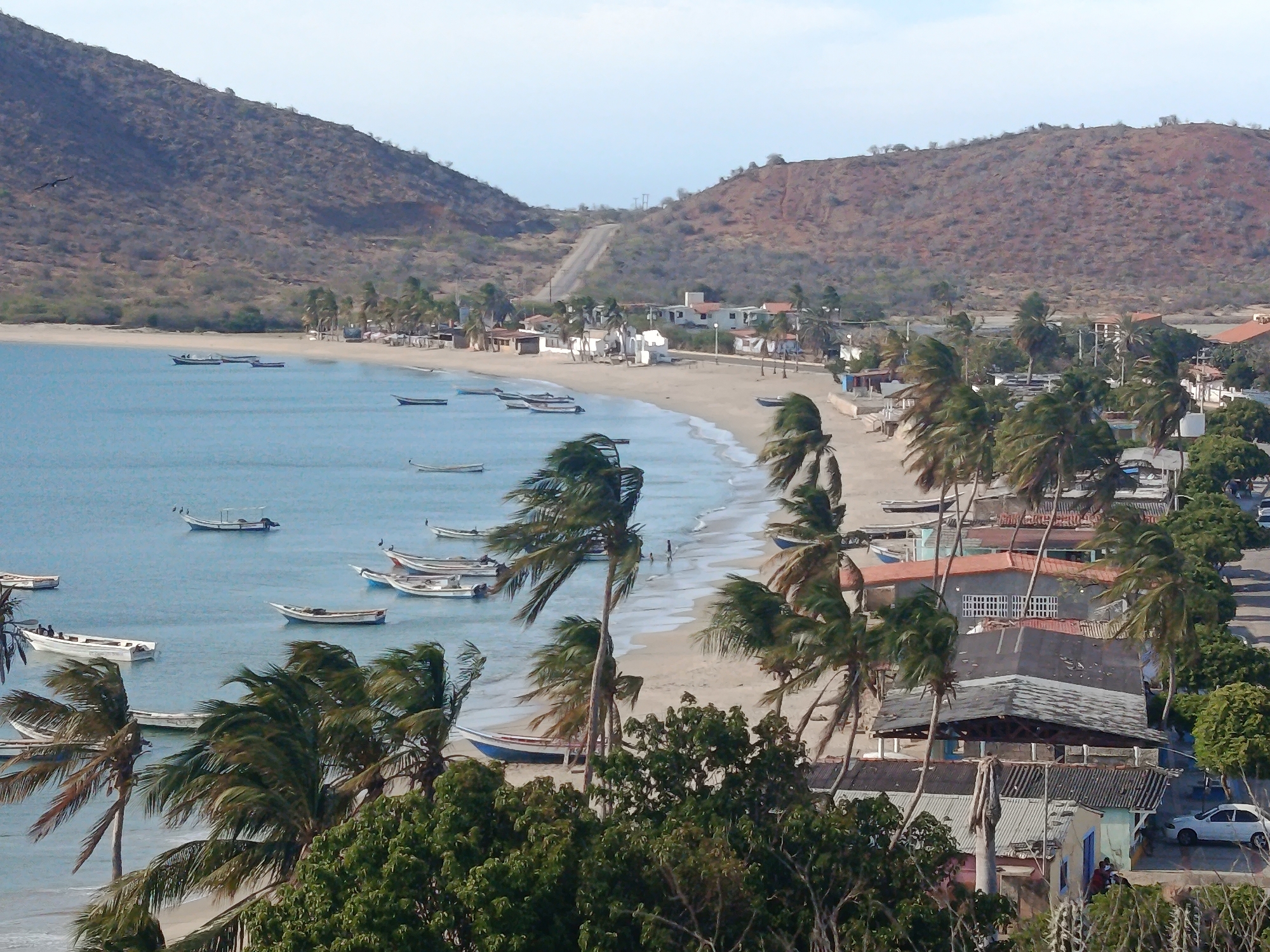 Witnesses document scenic coastal views of Juan Griego Venezuela