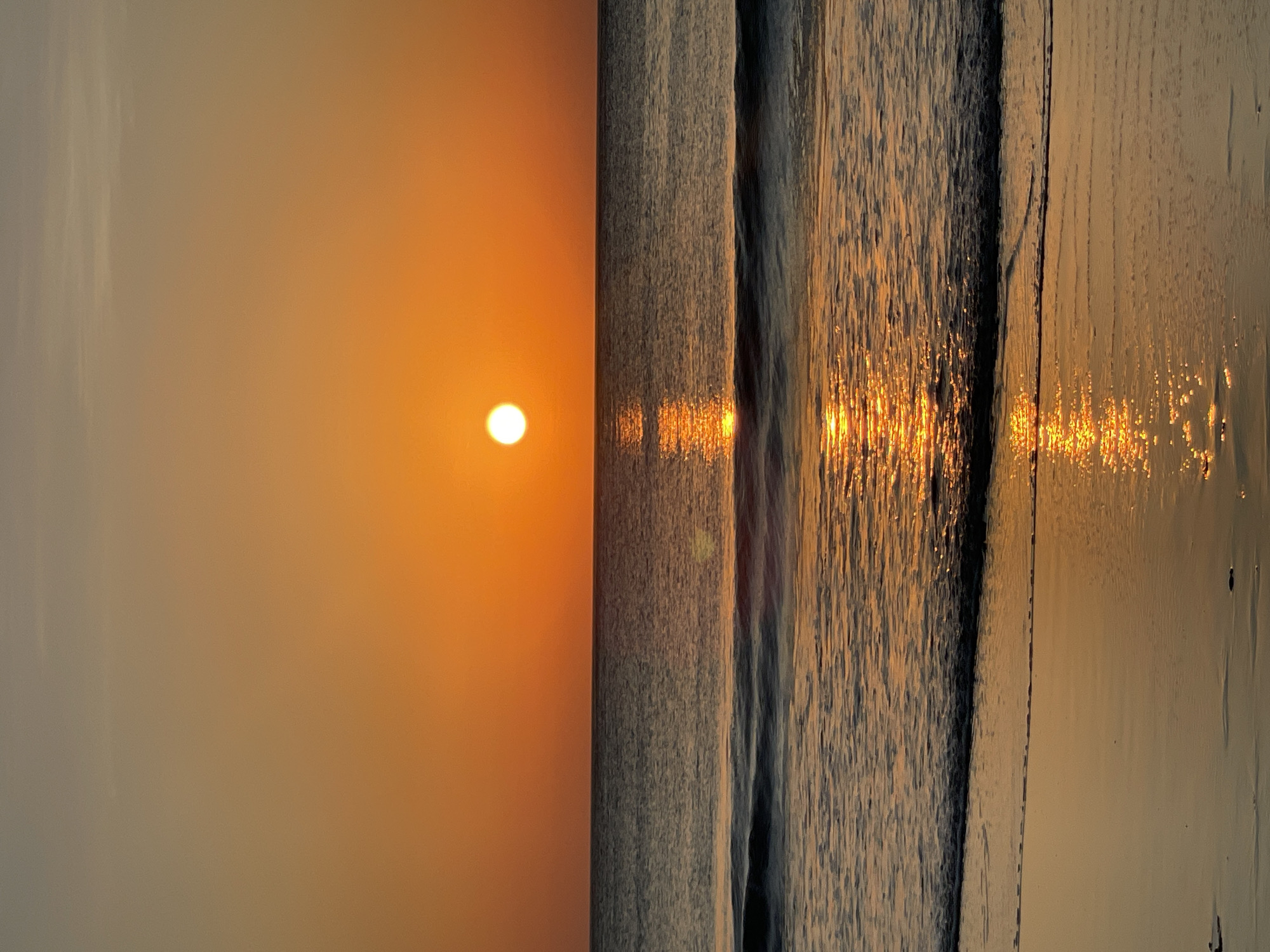 Beach sunset with horseback riding and evening strolls