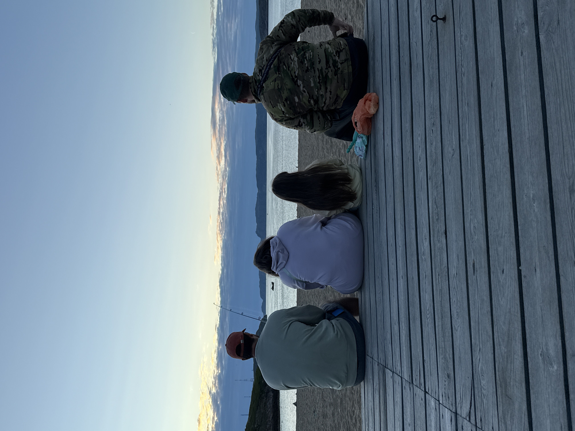 Evening hangout on the Barents Sea coast in Teriberka