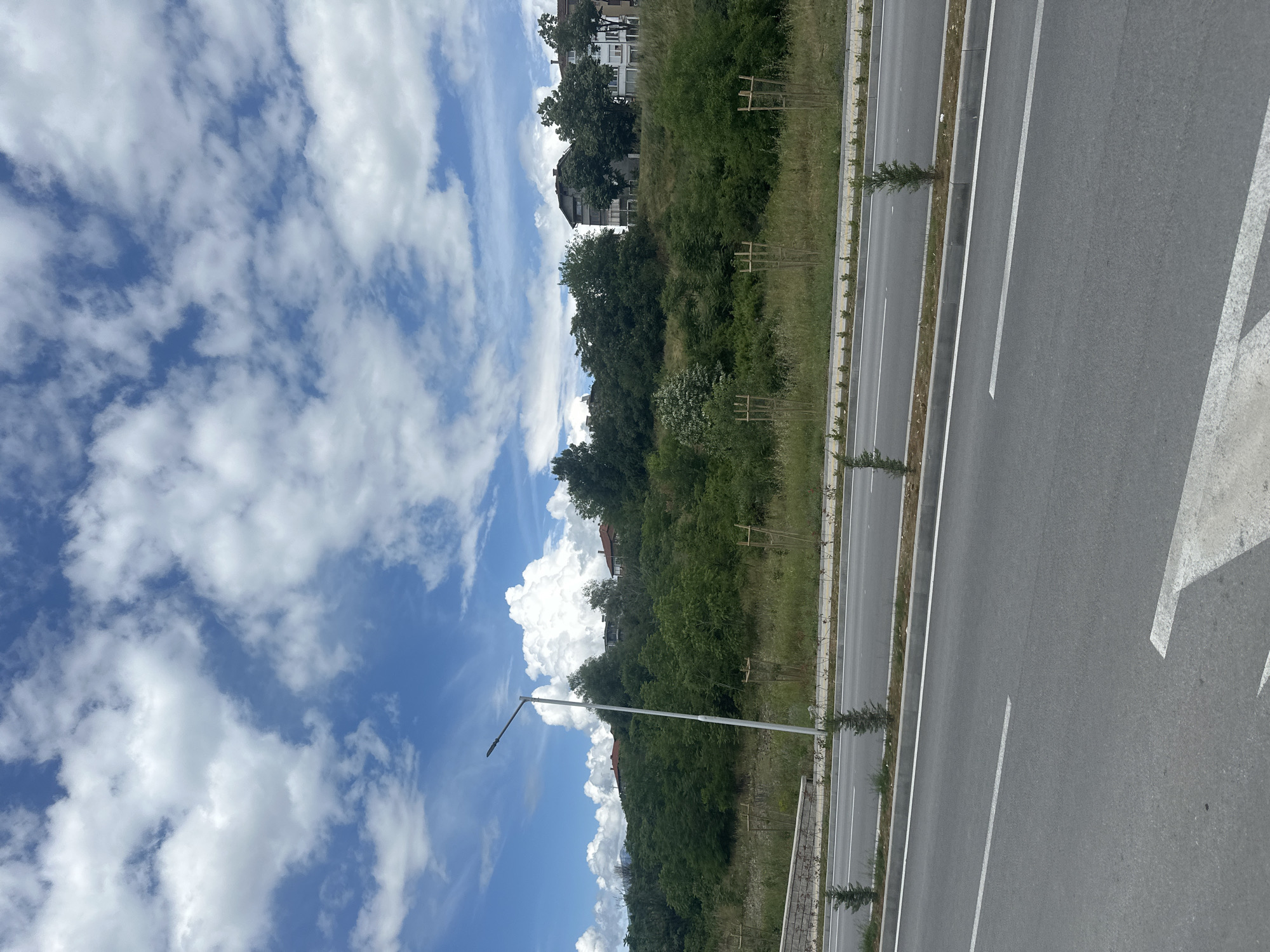 Urban road infrastructure documented in Blagoevgrad, Bulgaria
