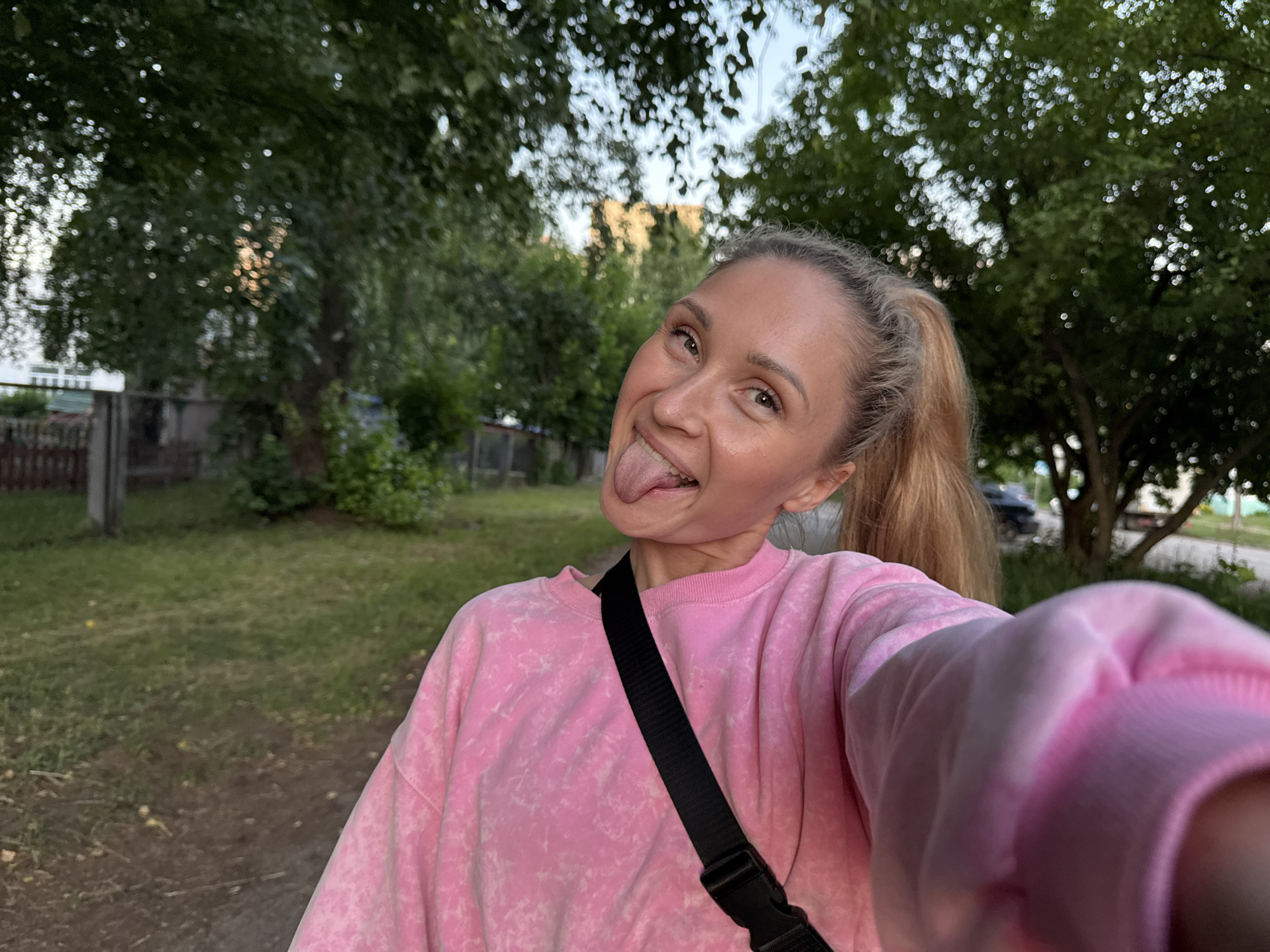 A quiet June evening in Chaikovsky, inside and out