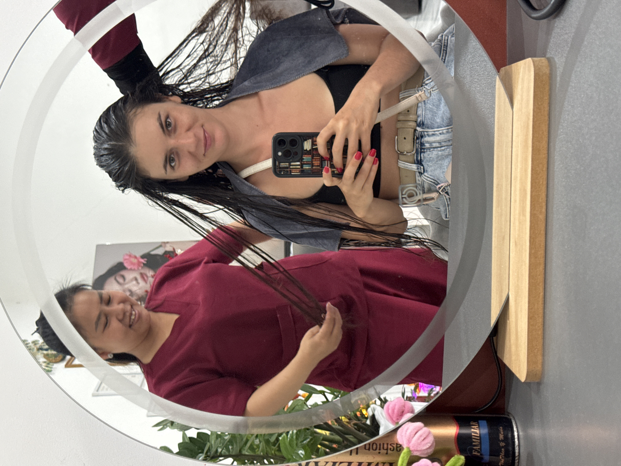 Hair salon visit in Phu Thuy Ward, Vietnam