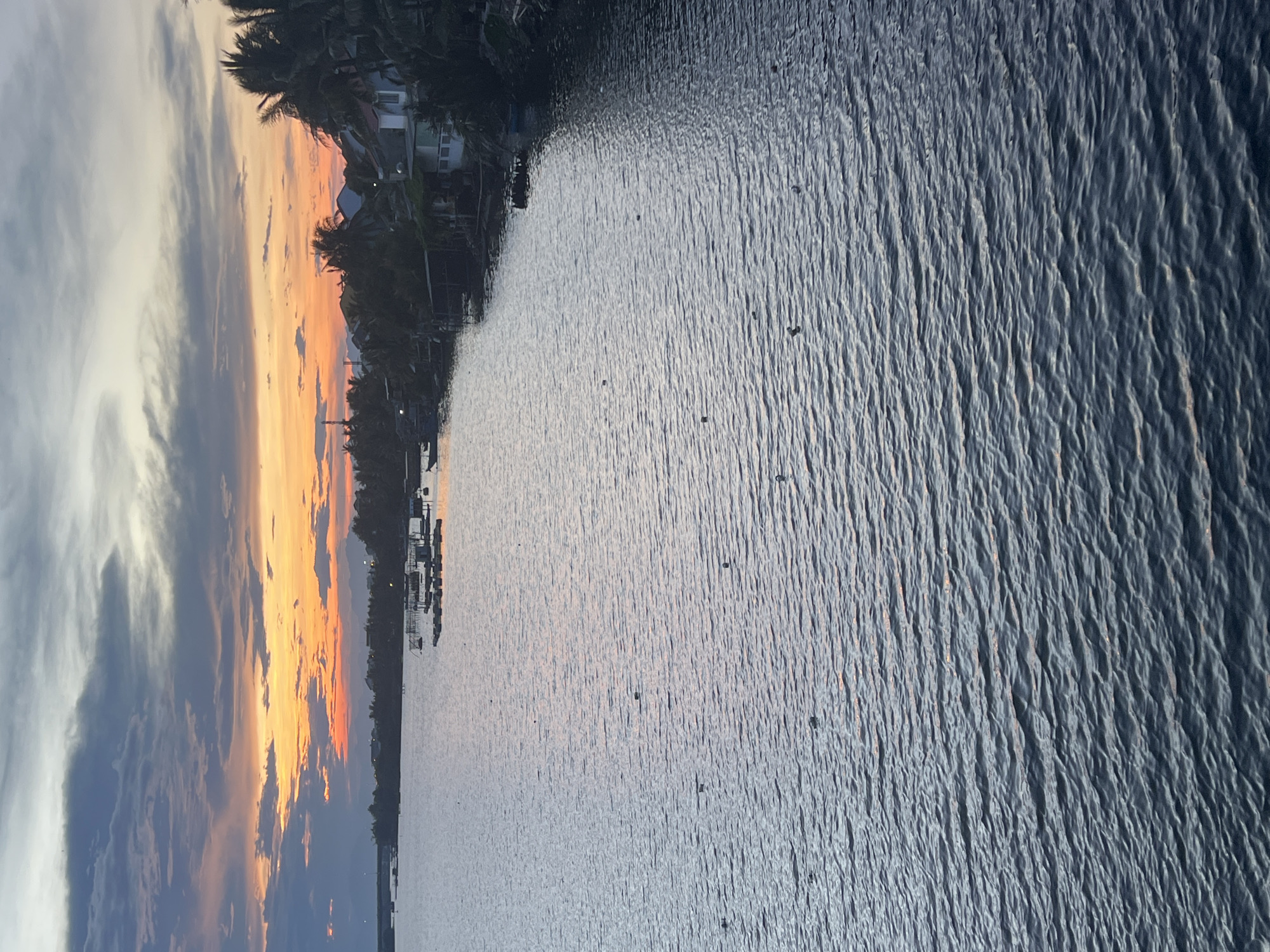 Sunset over the river in Hoi An, caught from multiple angles