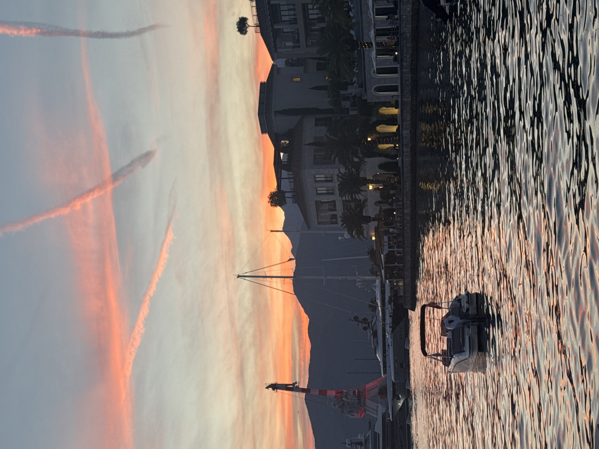 Evening scenes captured across Tivat marina and streets
