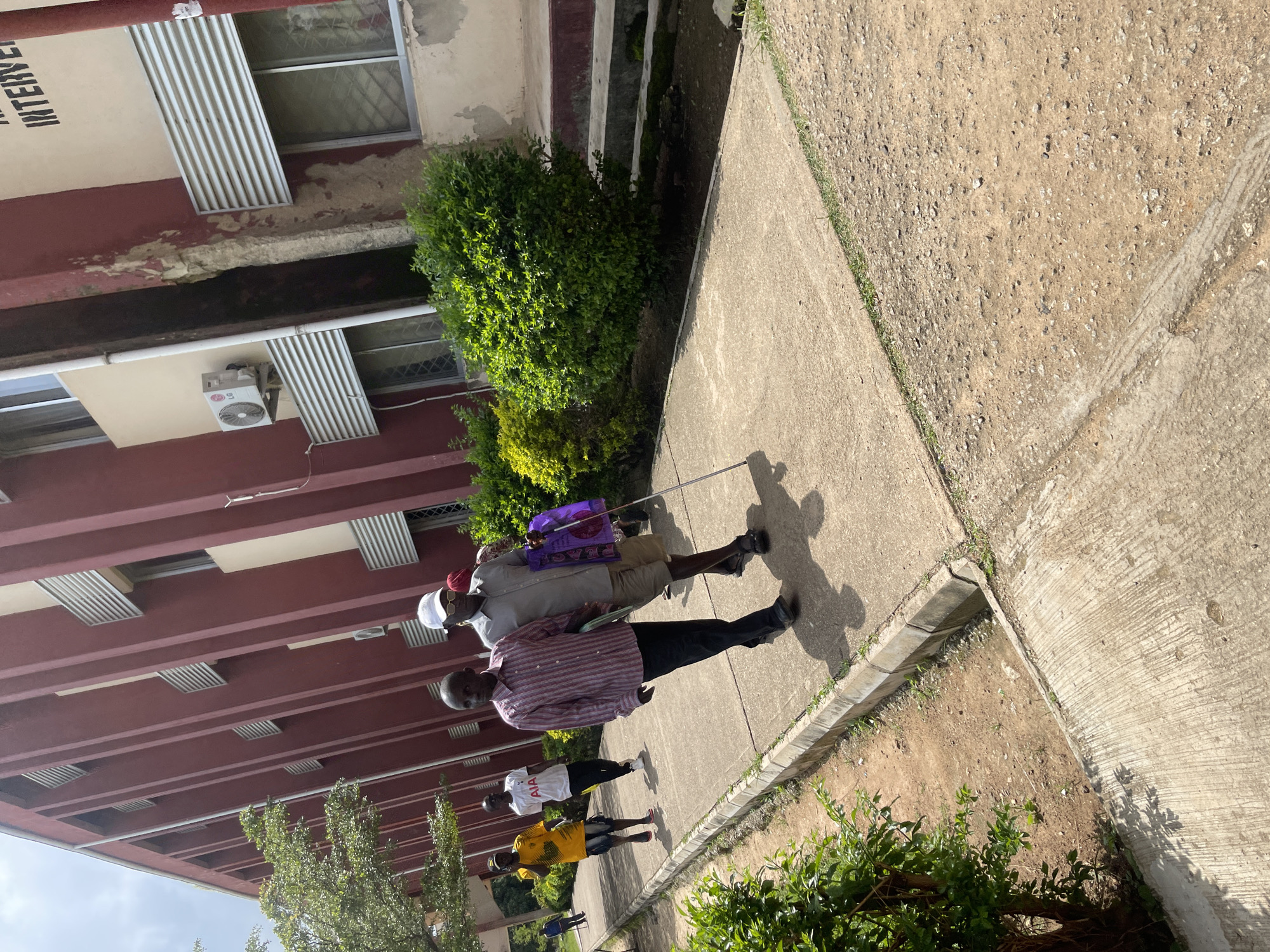 Everyday foot traffic across University of Jos campus