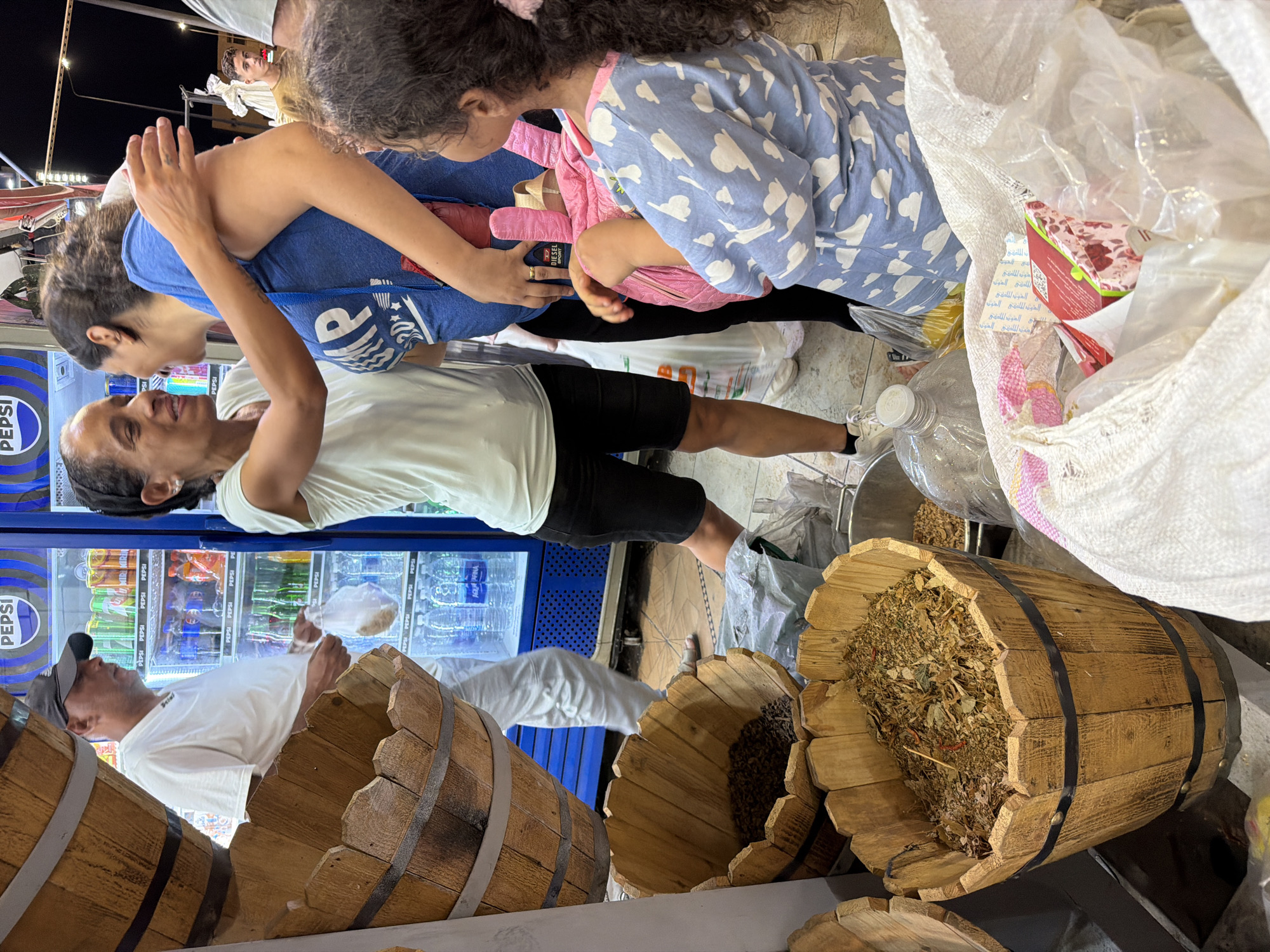 Evening market tour through Sharm El Sheikh streets and vendors
