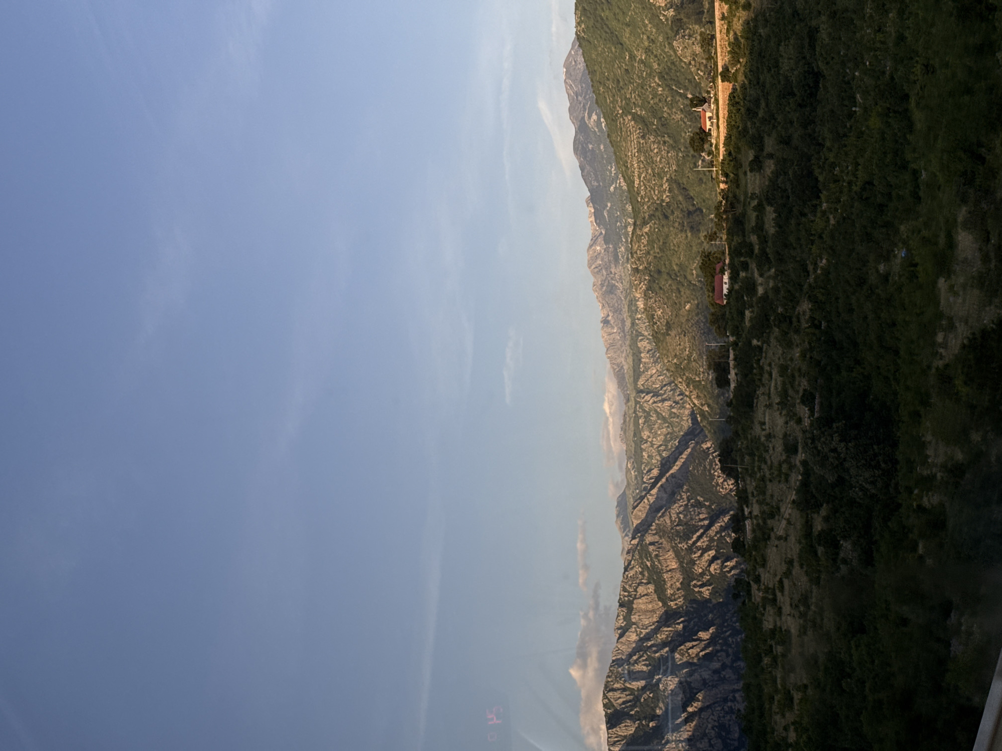 Mountain landscape documented near Klopot, Montenegro