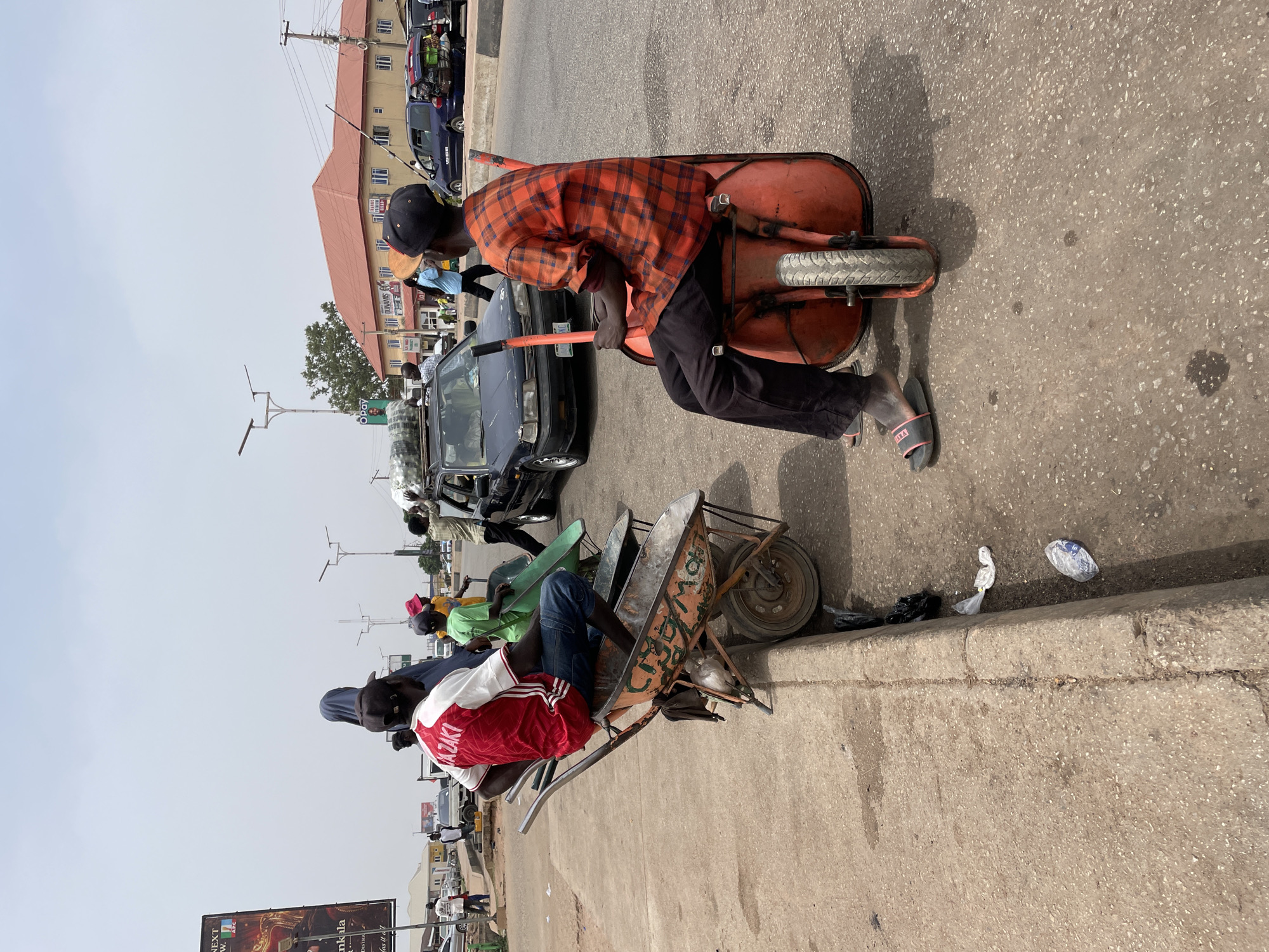 Morning street life documented across Jos, Nigeria