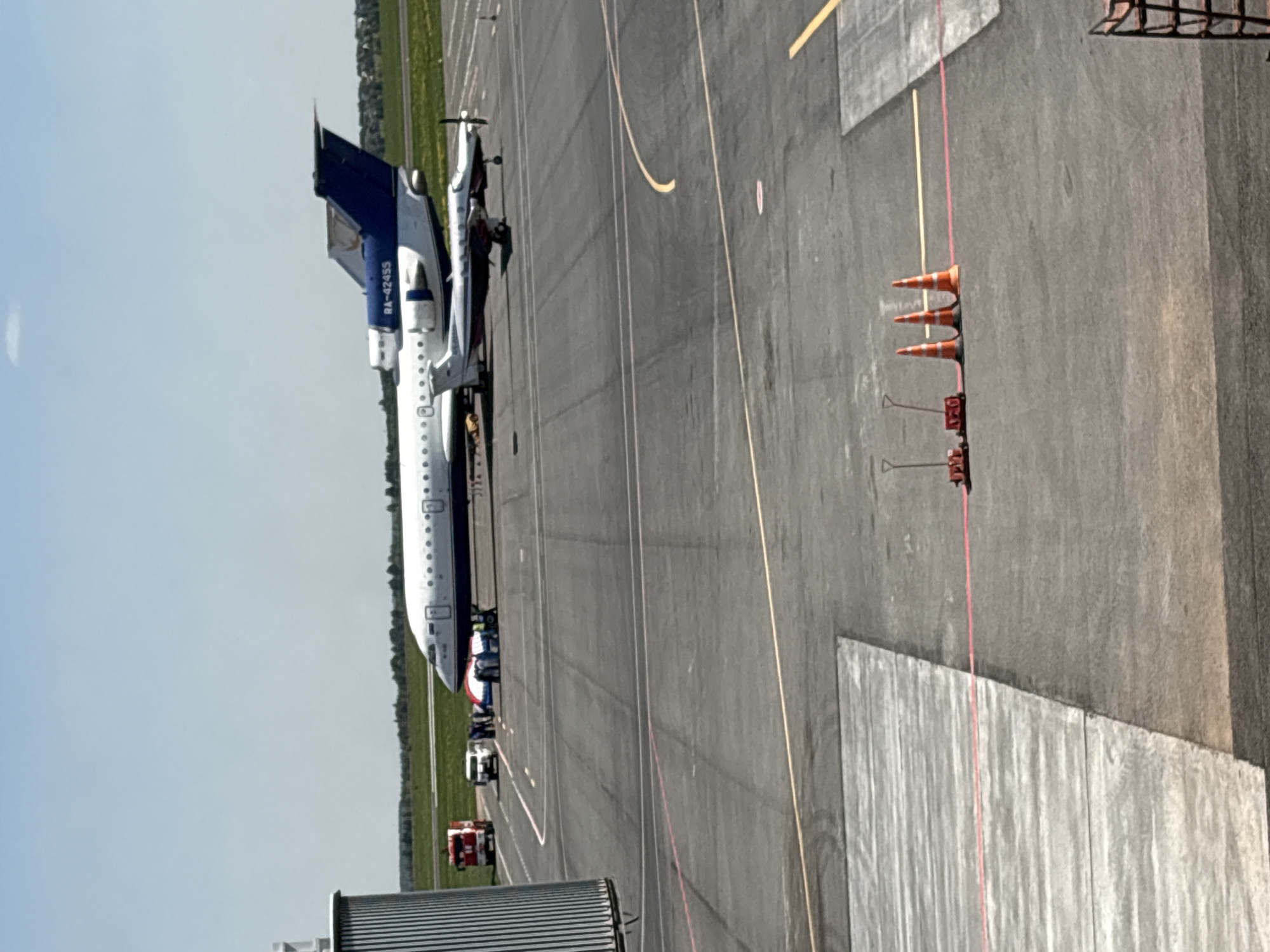Aircraft and passenger observed at Russian regional airport