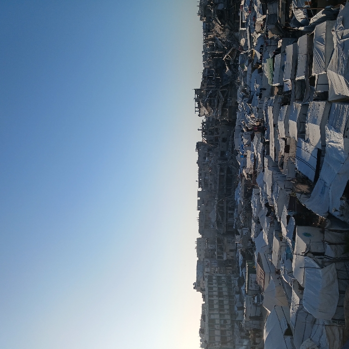 Daily life documented in Gaza tent camps amid destruction