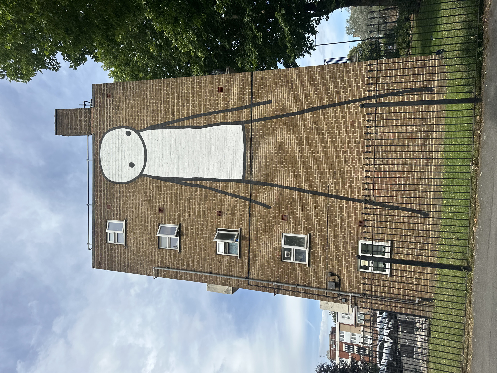 Scooters, bikes, and street art in a Hackney afternoon