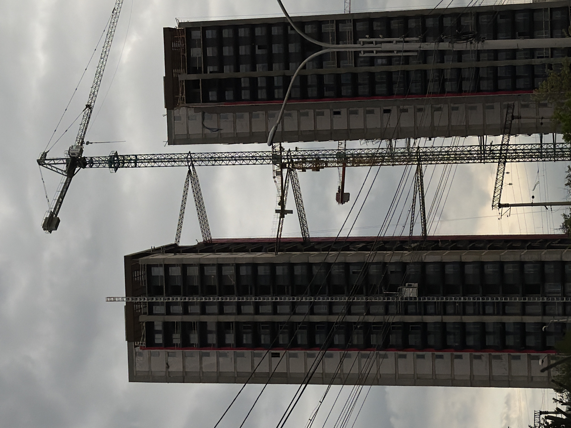 Routine urban moments documented across Tbilisi on cloudy afternoon
