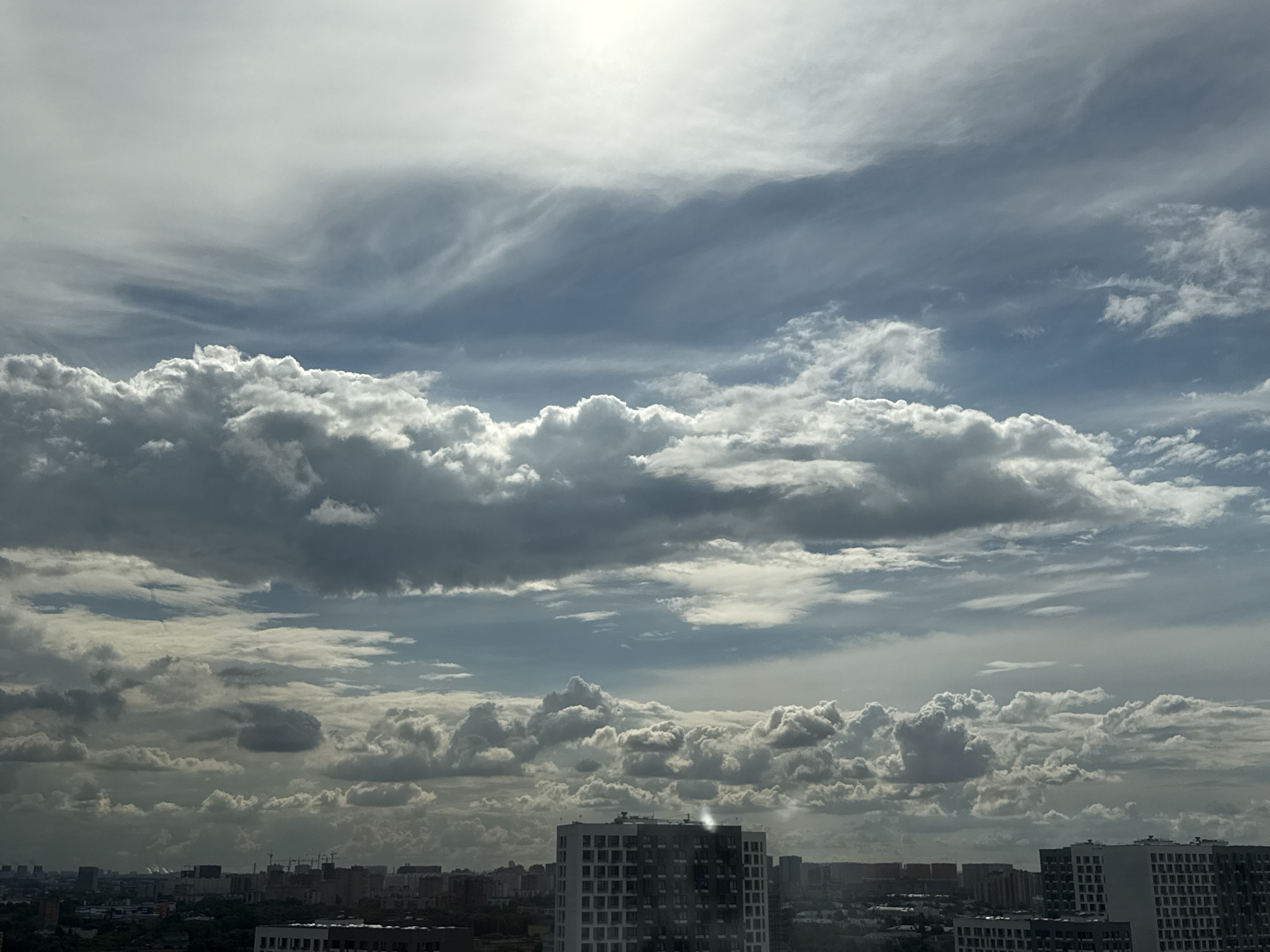 Cloudy skies and cake in Lyubertsy