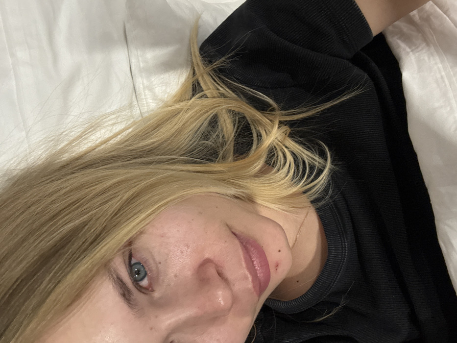 Woman's morning routine documented in snowy Russian village