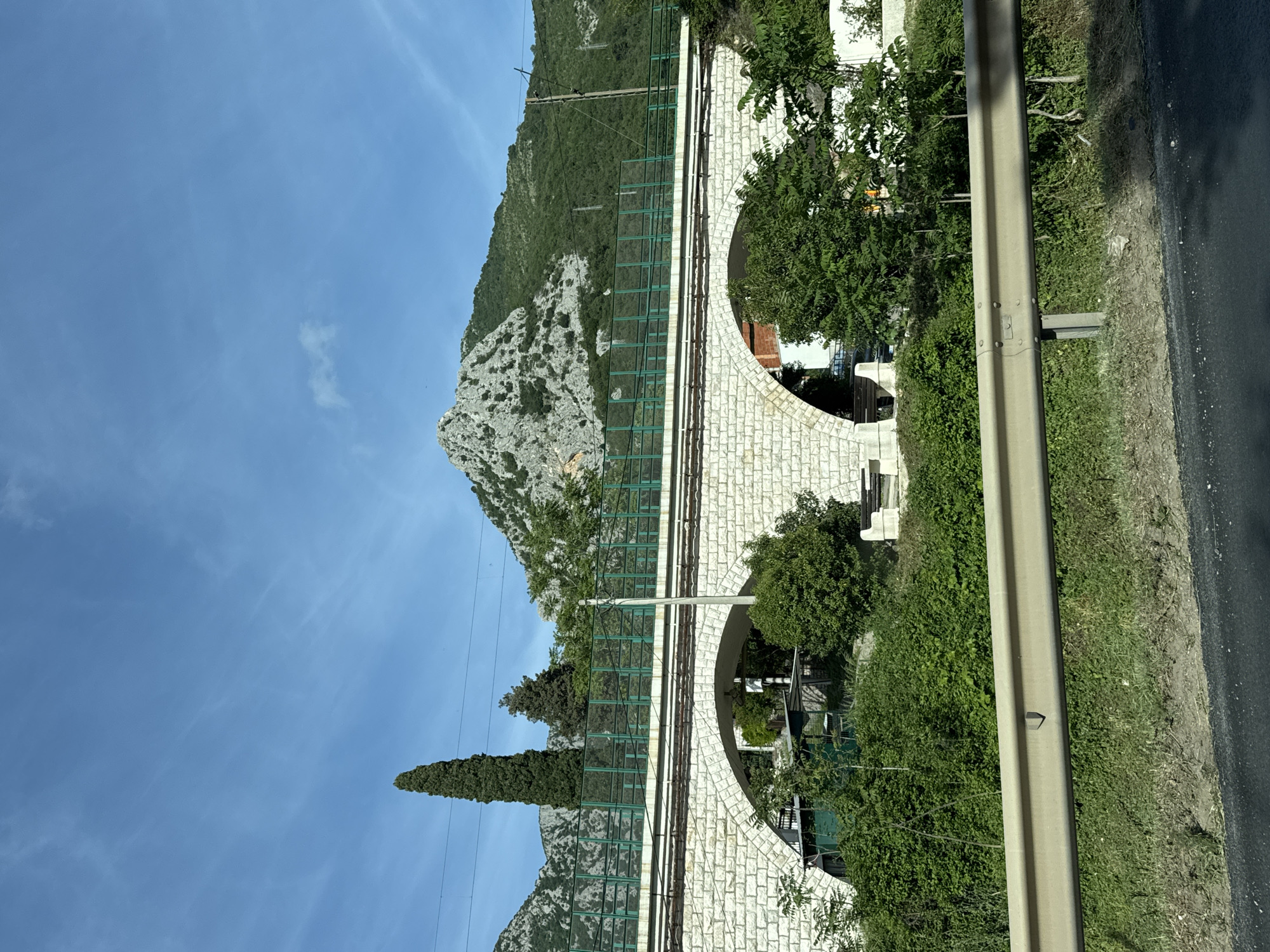 Everyday scenes captured around Sutomore, Montenegro railway bridge area