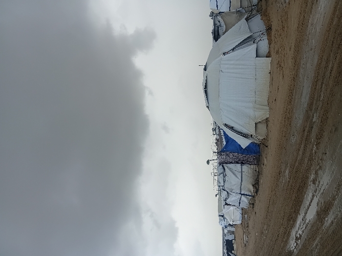Muddy conditions documented at Khan Yunis displacement camp