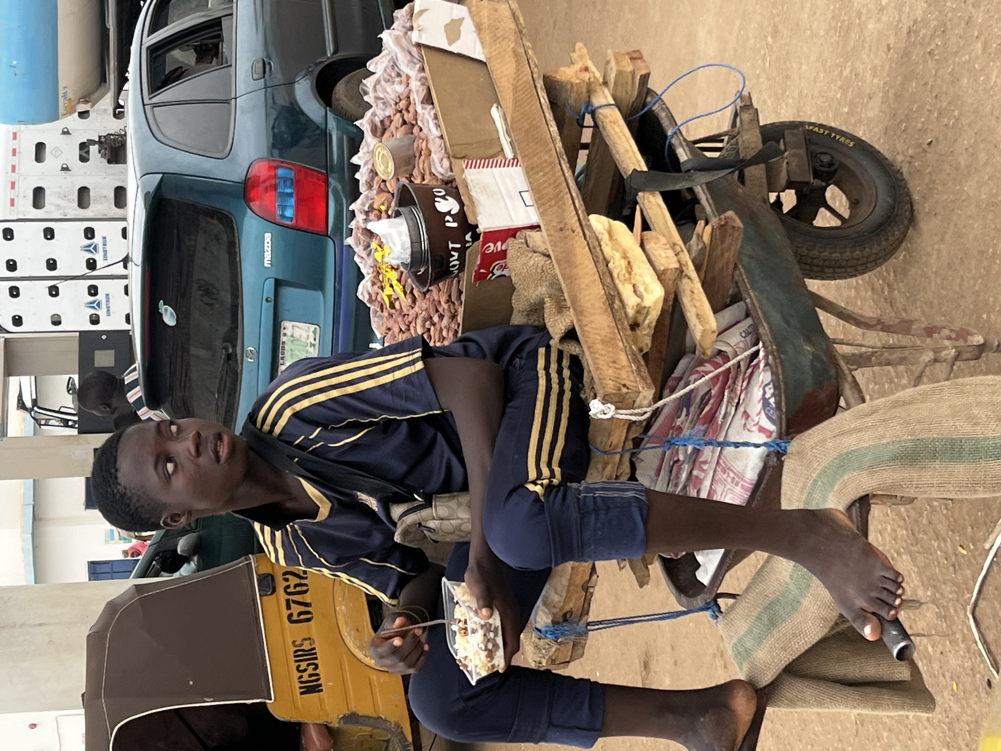 Daily life scenes documented in Minna, Nigeria